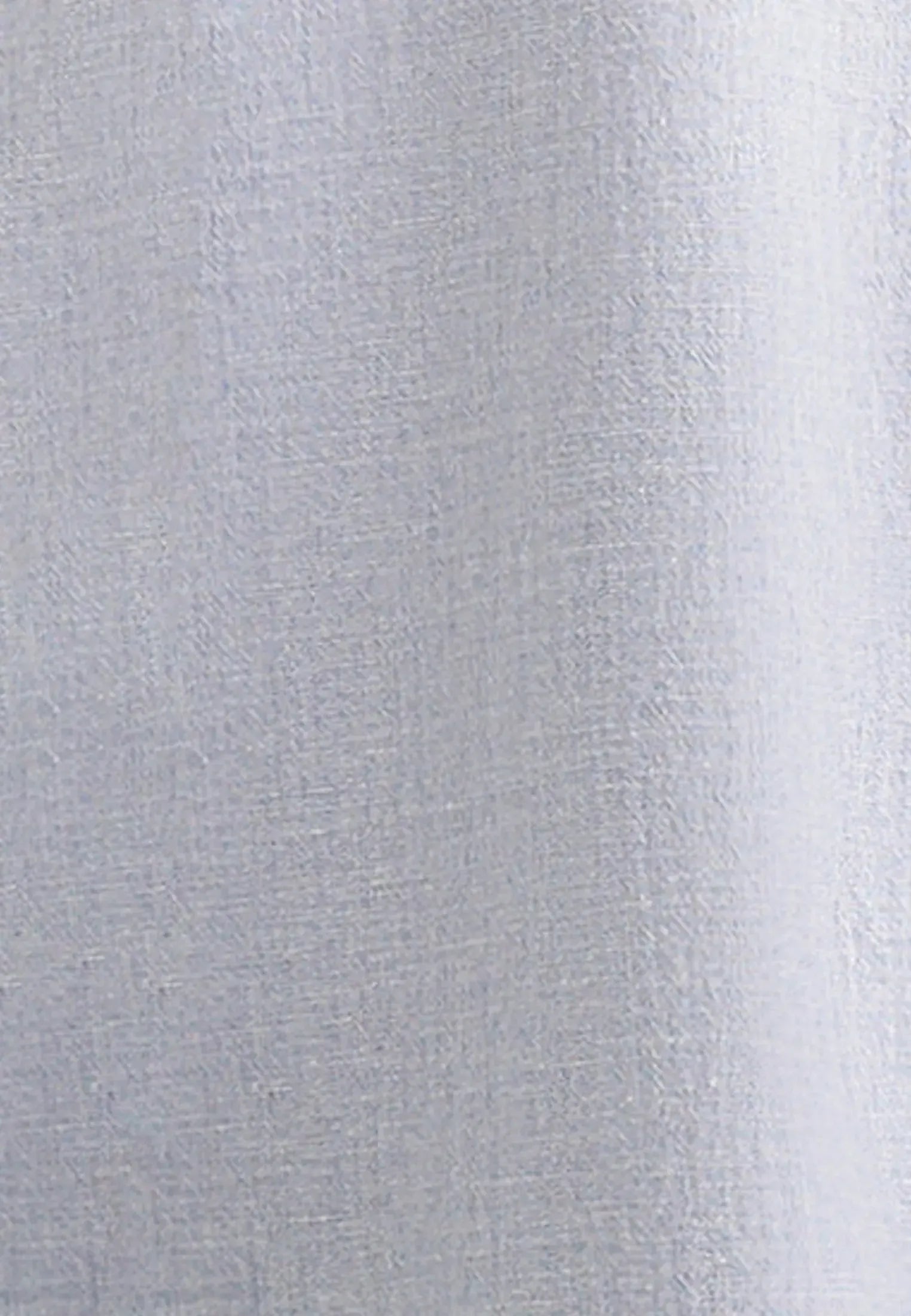 Regular Fit Button Down Linen Blend Chambray Shirt Light Blue-seidensticker uk