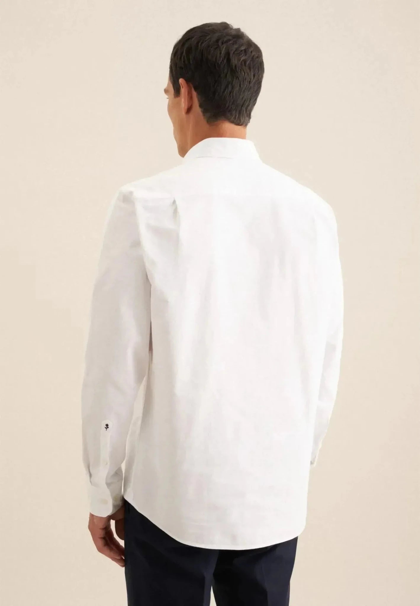 Seidensticker UK - Regular Fit Button Down Oxford Shirt White - 01.146712-01-38
