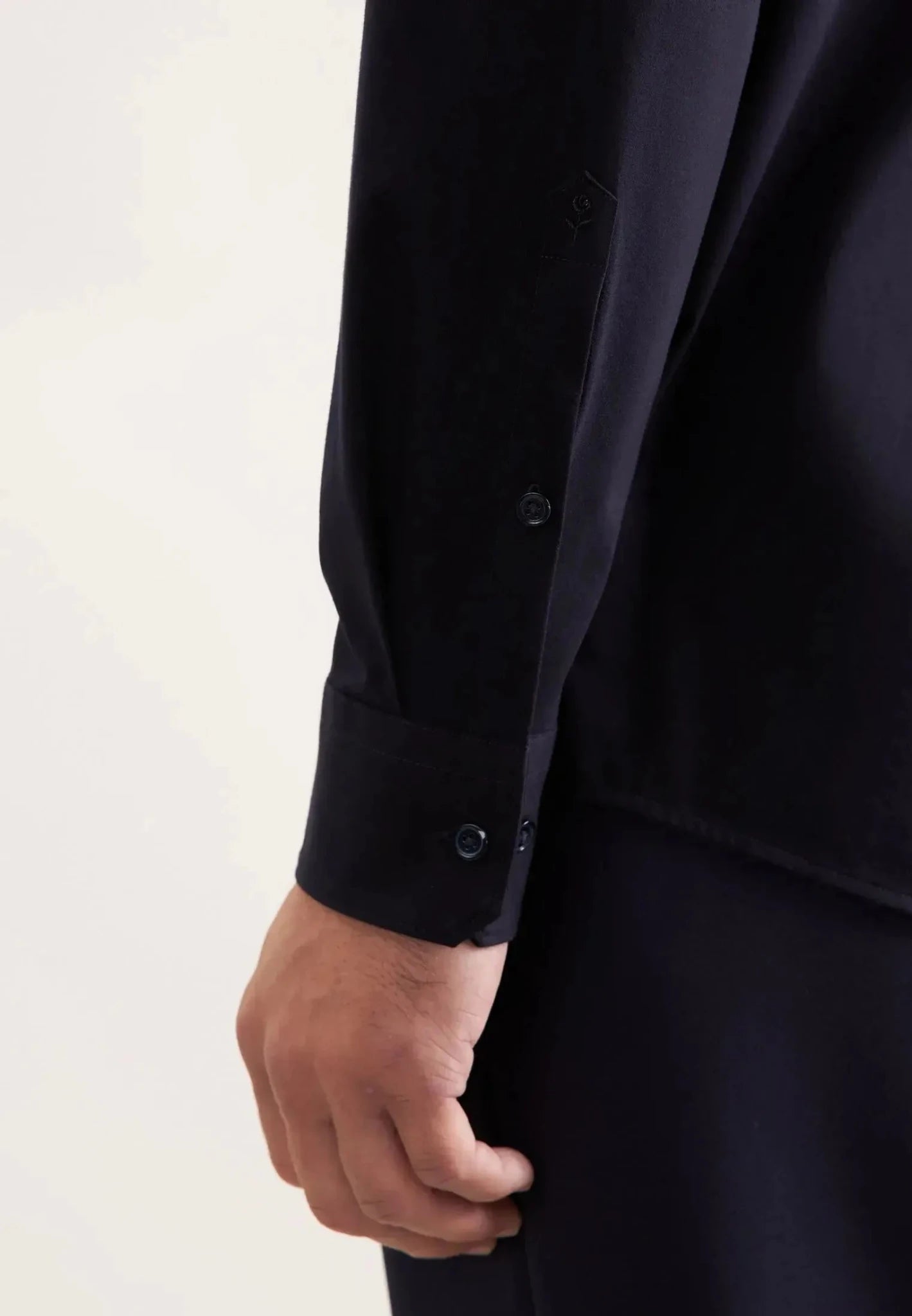 Seidensticker Regular Fit Kent Collar Jersey Shirt Grey