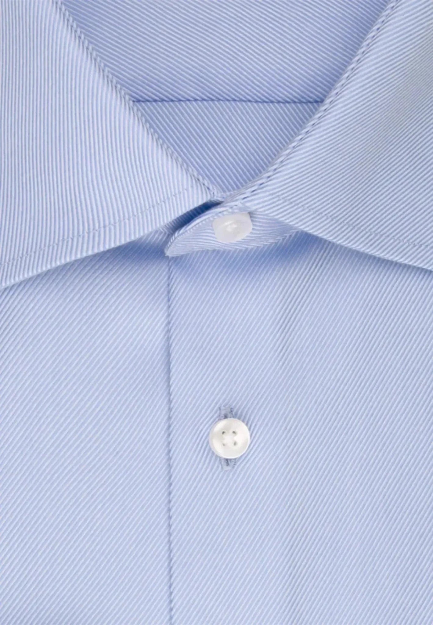 Seidensticker Regular Fit No Iron Kent Collar Business Shirt Light Blue - 01.153690-12-38 - seidensticker.co.uk