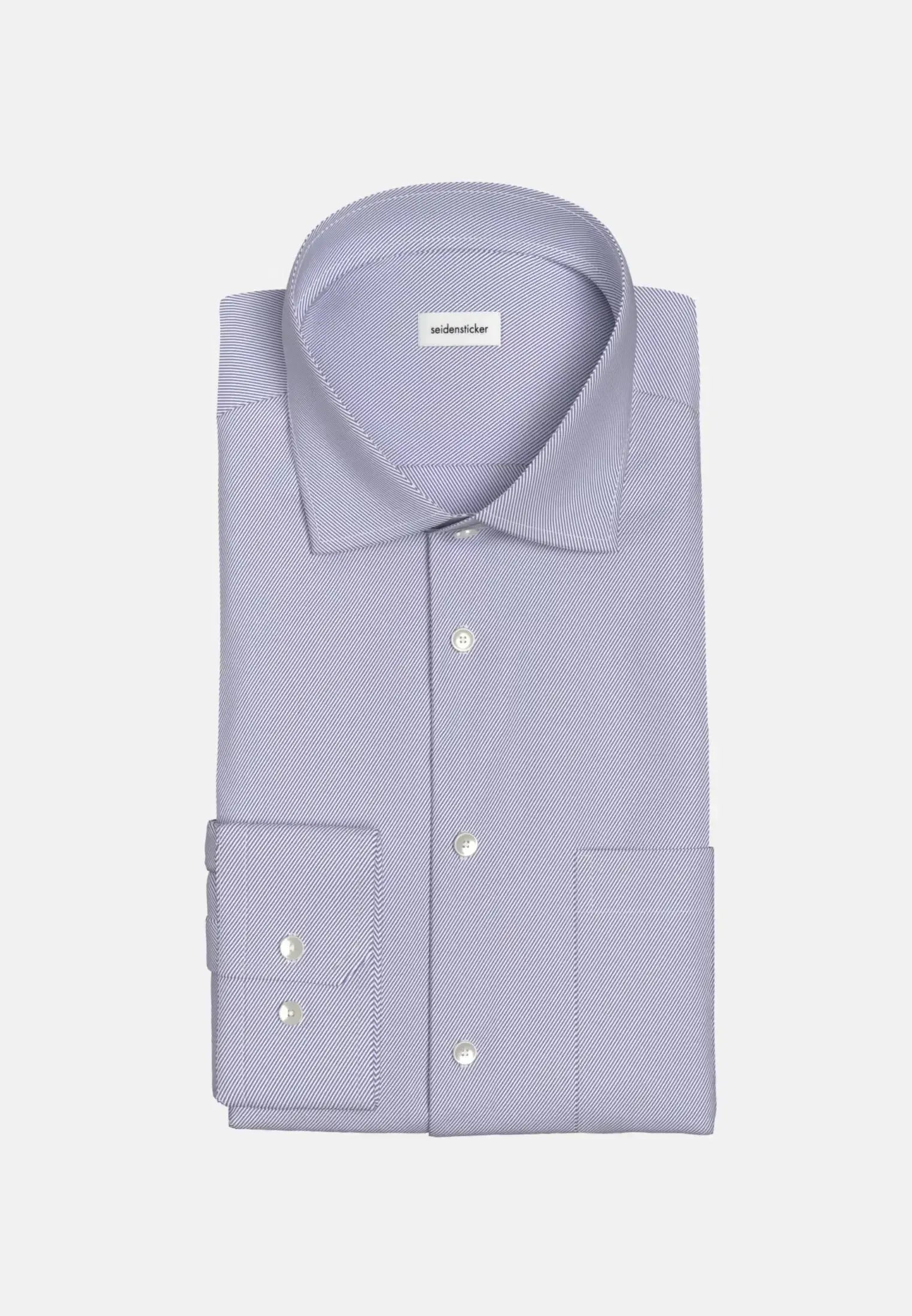 Regular Fit No Iron Kent Collar Business Shirt Light Blue-seidensticker uk
