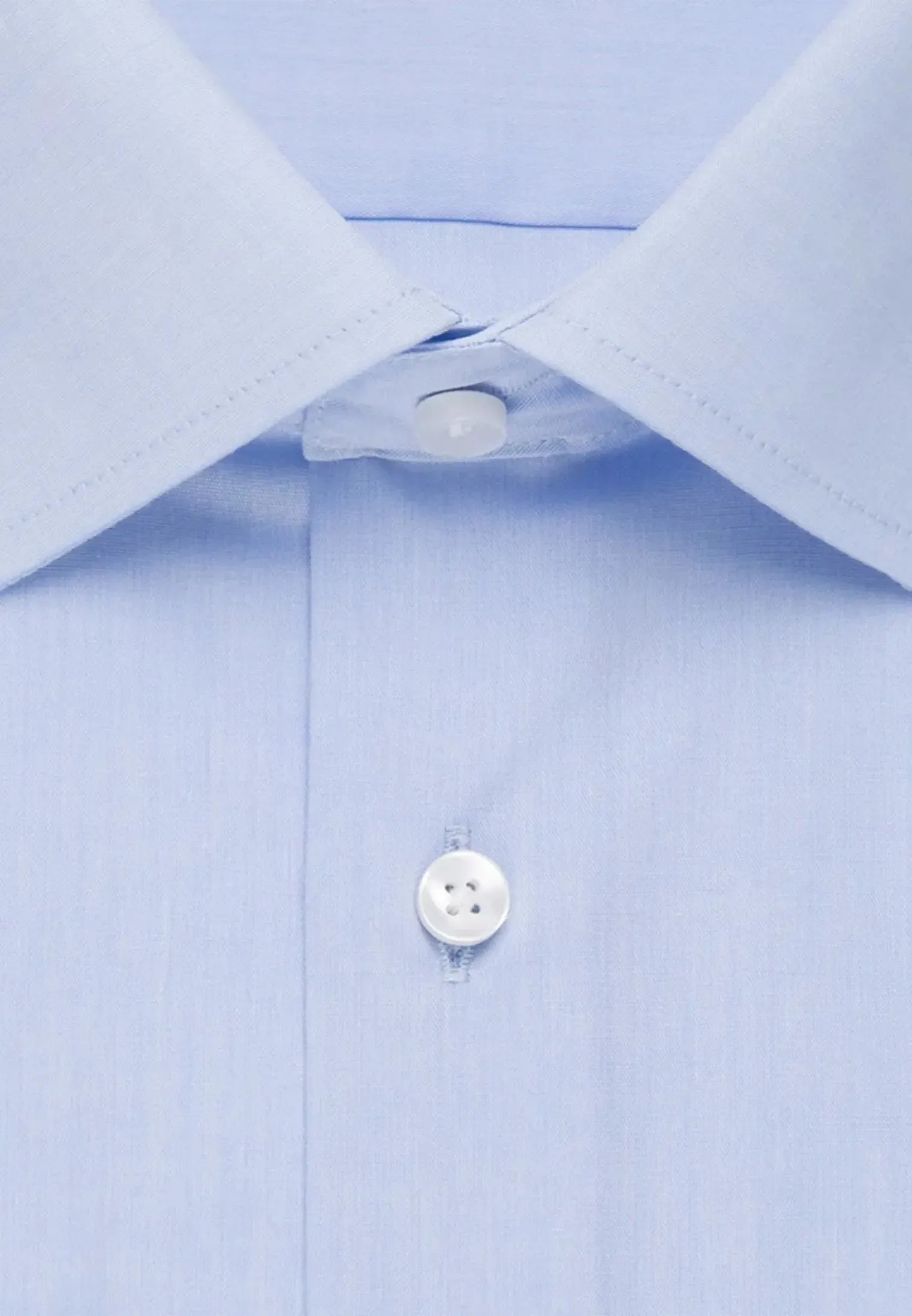 Regular Fit No Iron Kent Collar Business Shirt Light Blue-seidensticker uk