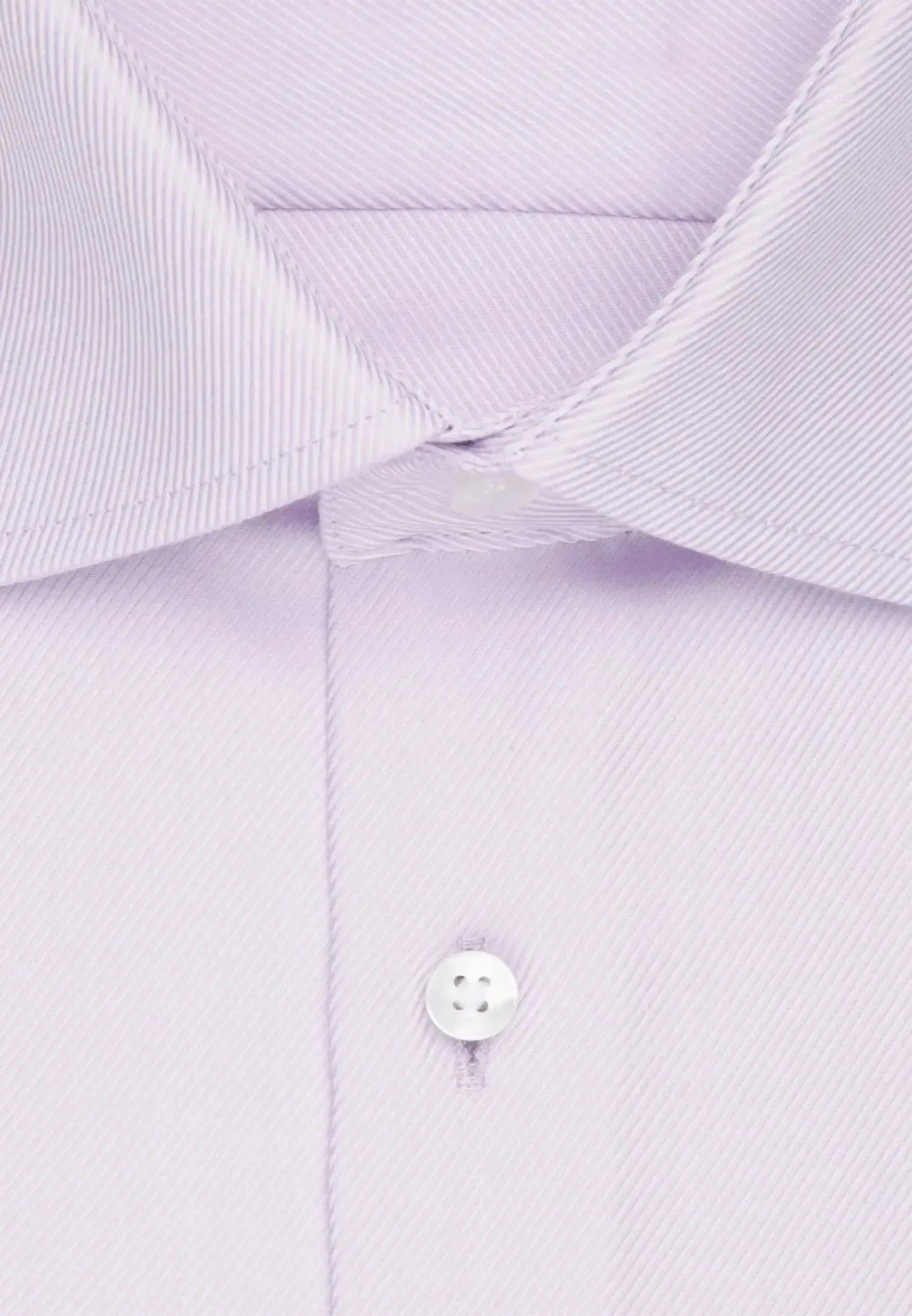 Regular Fit No Iron Kent Collar Business Shirt Light Purple-seidensticker uk