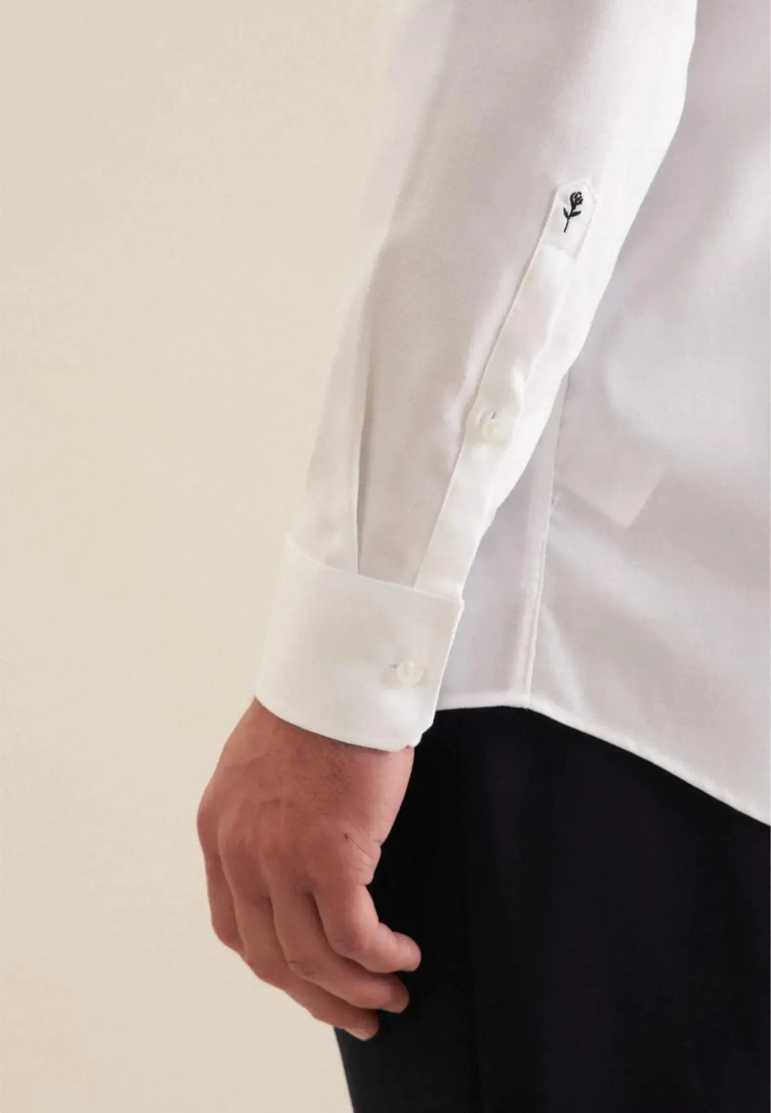 Regular Fit No Iron Kent Collar Business Shirt White-seidensticker uk