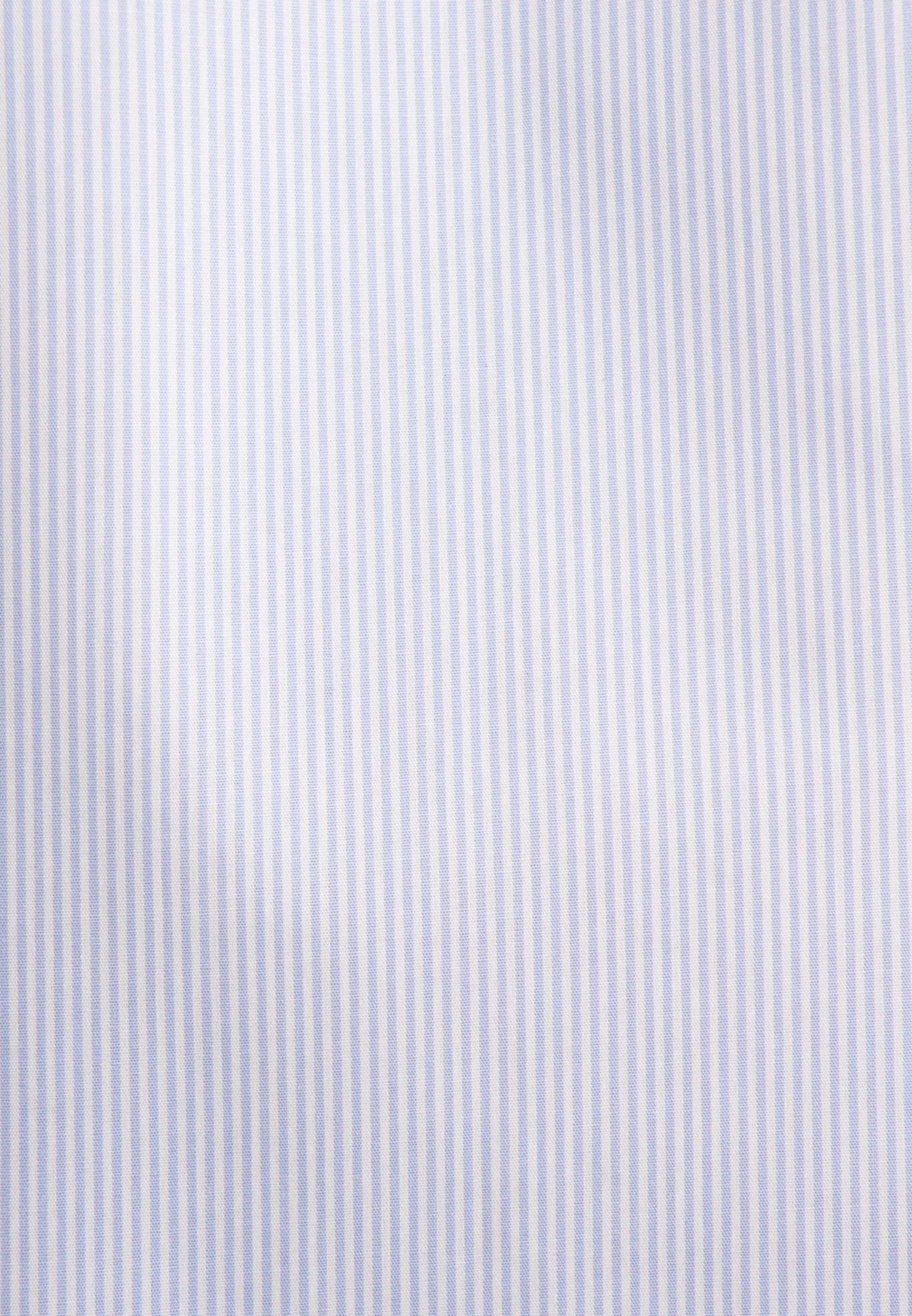 Regular Fit No Iron Kent Collar Striped Business Shirt Light Blue-seidensticker uk