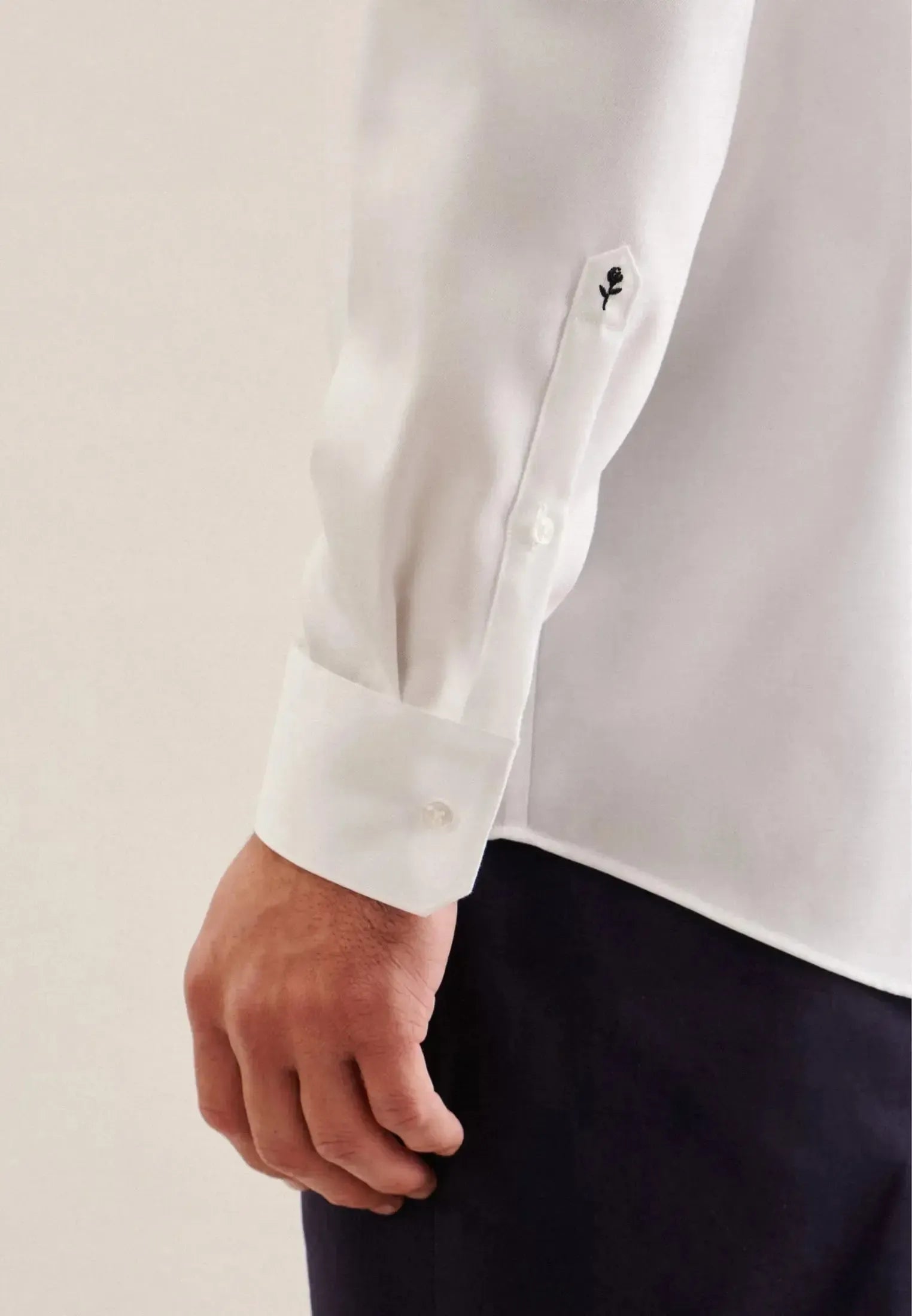 Regular Fit No Iron New Kent Business Shirt White-seidensticker uk