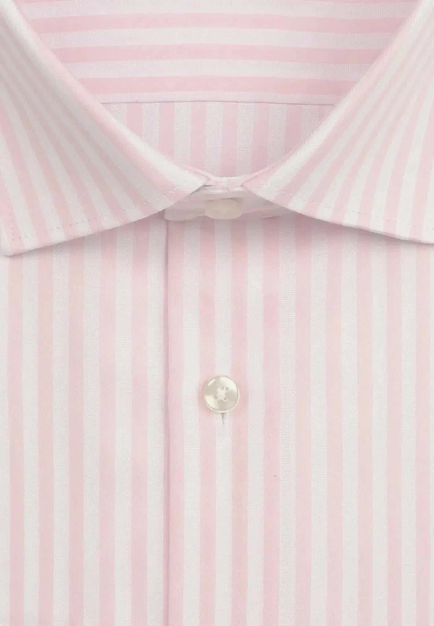 Seidensticker UK - Regular Fit No Iron New Kent Striped Business Shirt Pink - 01.143550-42-38
