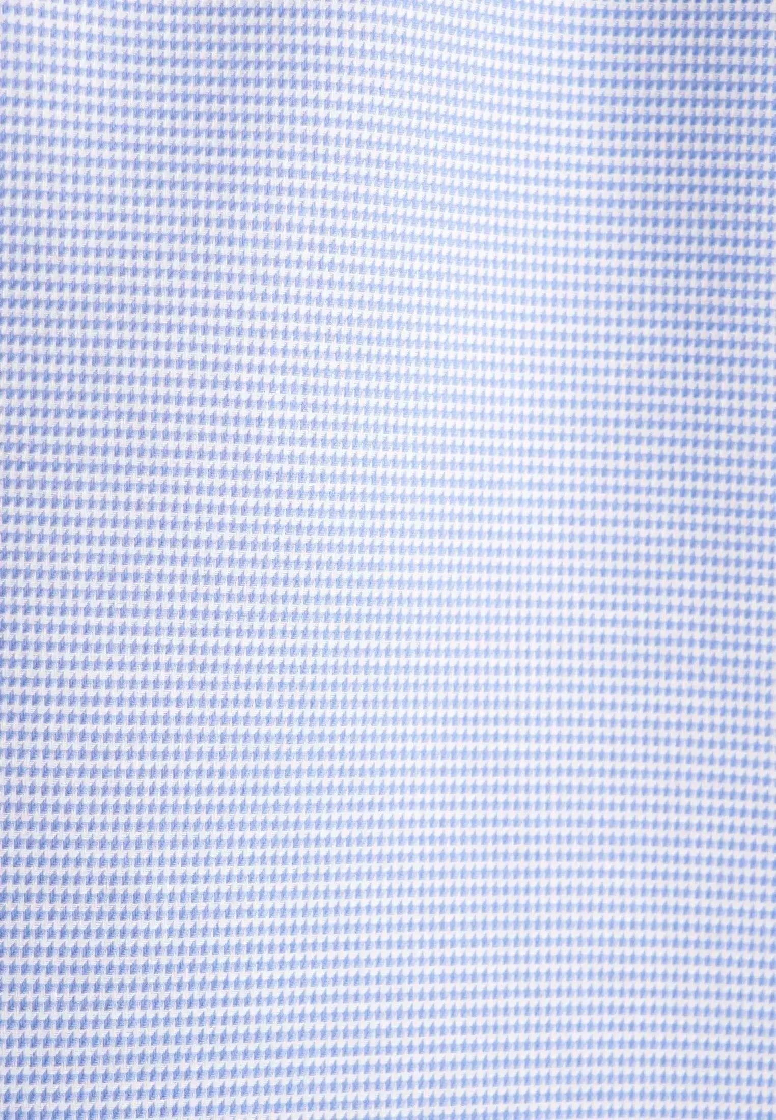 Regular Fit No Iron New Kent Structured Business Shirt Light Blue-seidensticker uk