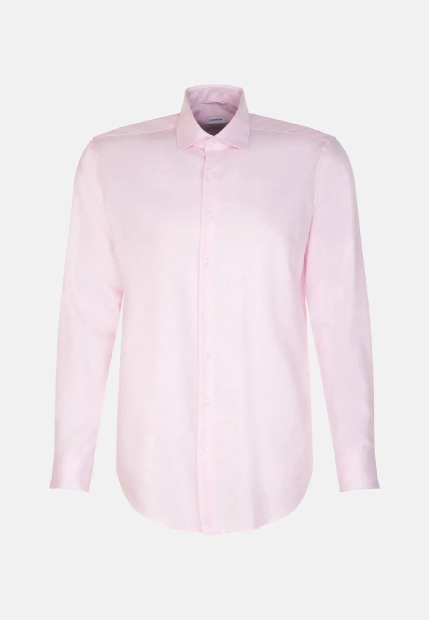 Seidensticker UK - Regular Fit No Iron New Kent Structured Business Shirt Pink - 01.141960-42-38