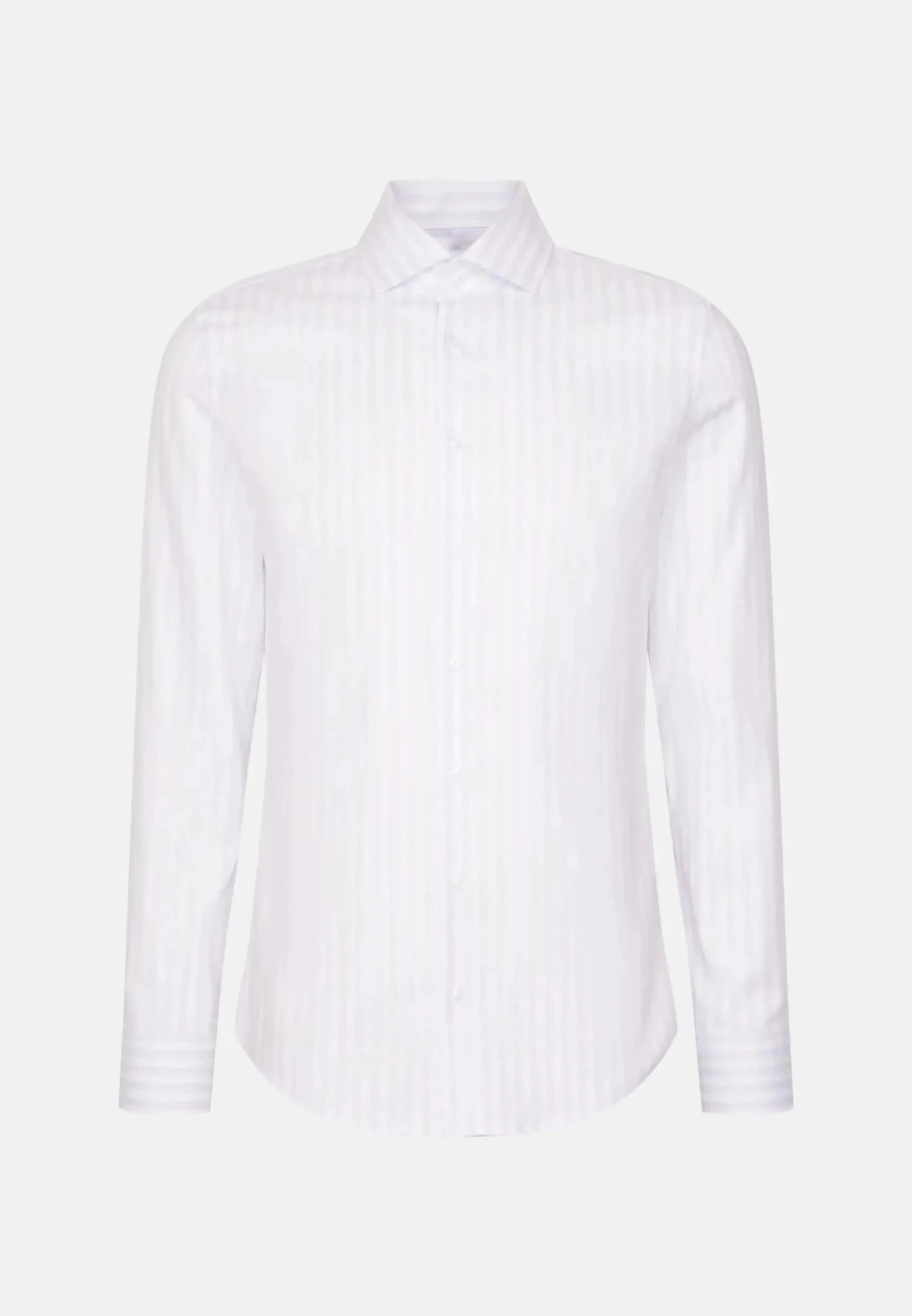 Seidensticker Regular Fit No Iron Spread Kent Structured Stripe Business Shirt Light Blue - 01.146087-10-37 - seidensticker.co.uk