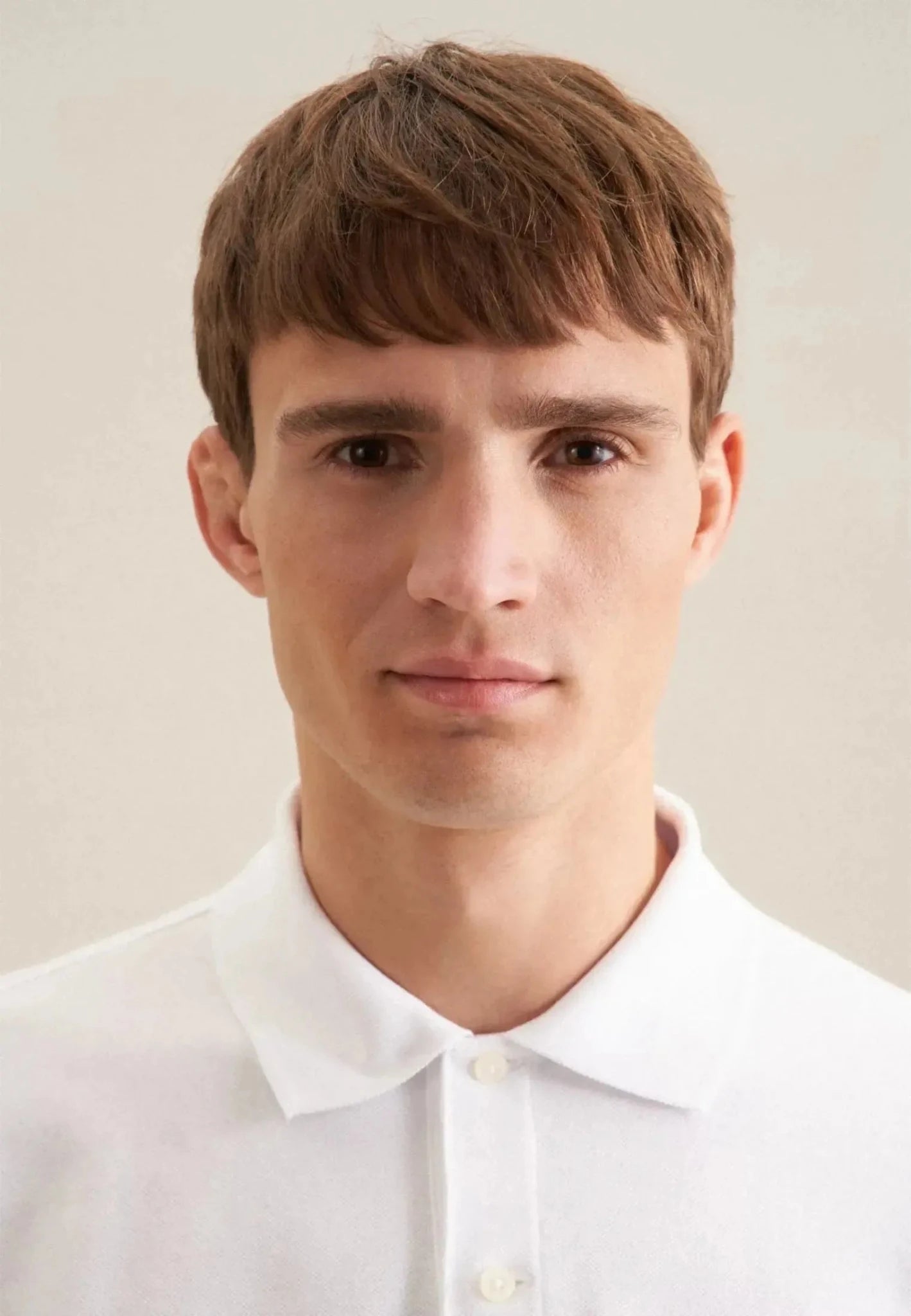 Seidensticker Regular Fit Pique Polo Shirt White - 01.199530-01-S - seidensticker.co.uk