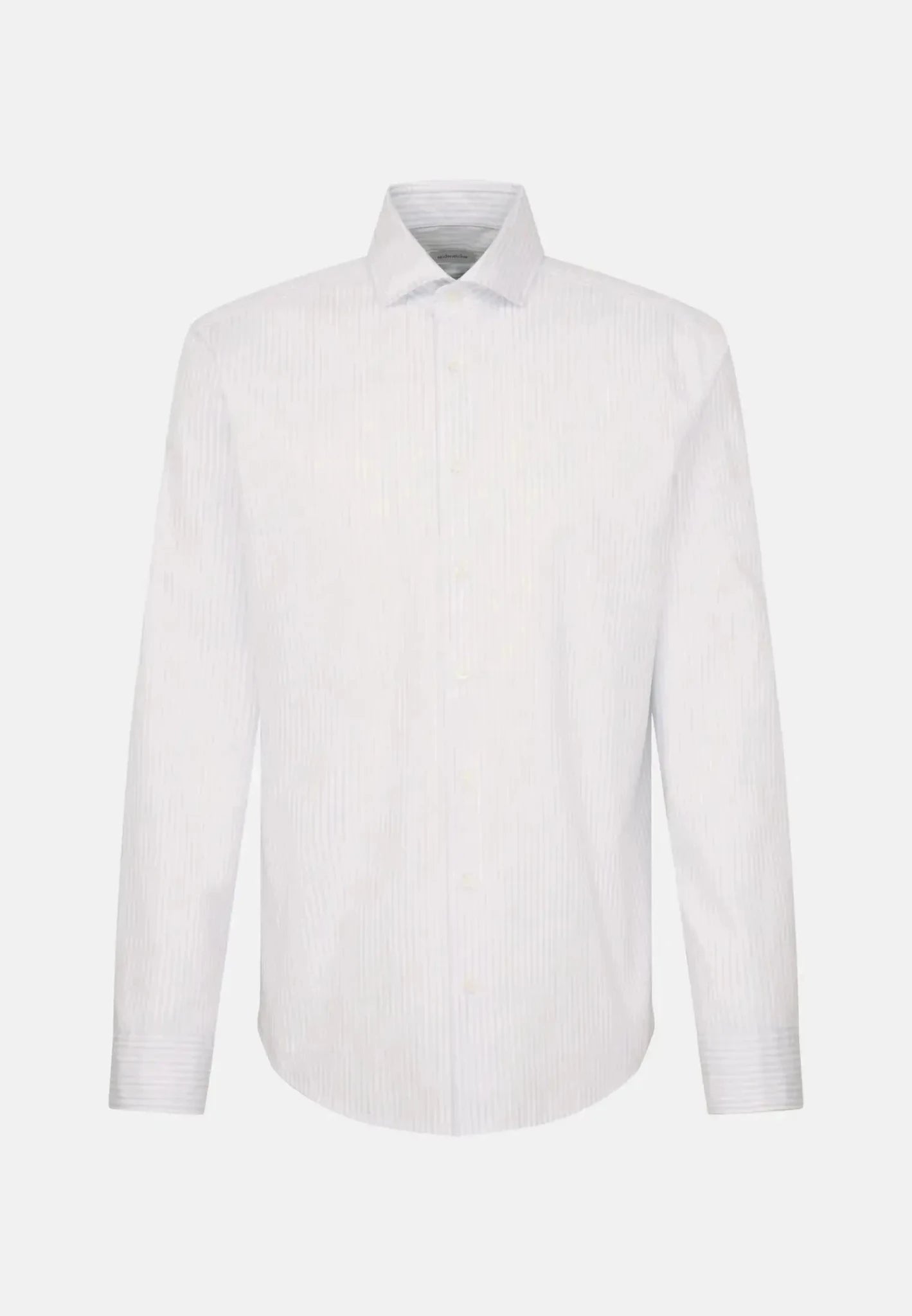 Seidensticker Regular Fit Spread Kent Striped Casual Shirt Light Blue - 01.146697-10-38 - seidensticker.co.uk