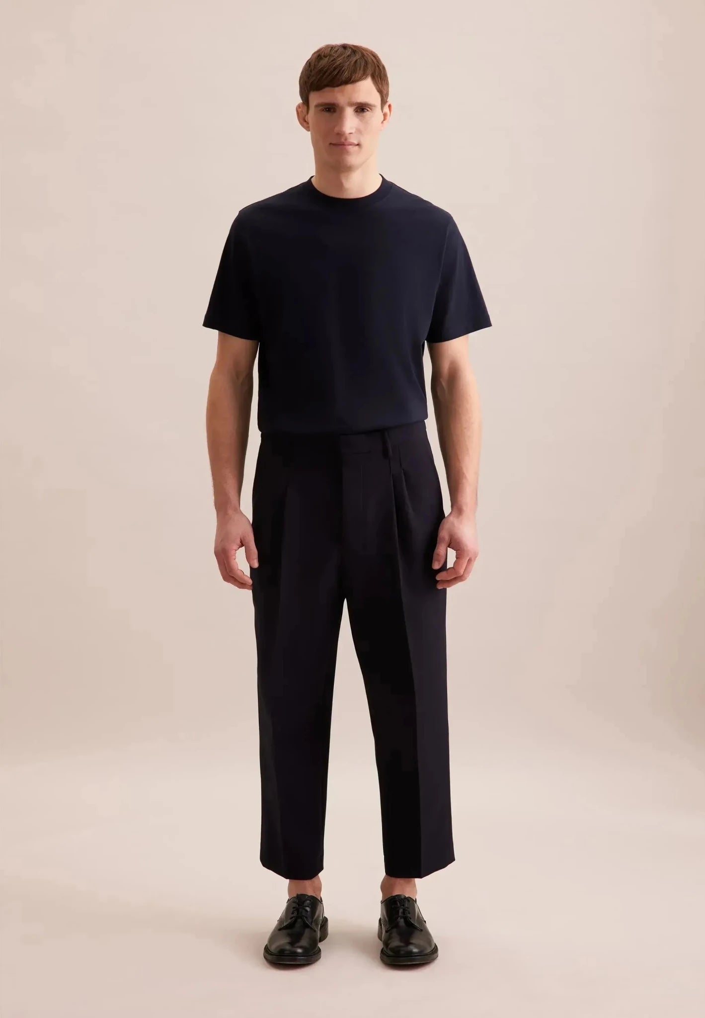 Seidensticker Single Jersey T-Shirt Dark Blue - 01.140100-19-S - seidensticker.co.uk