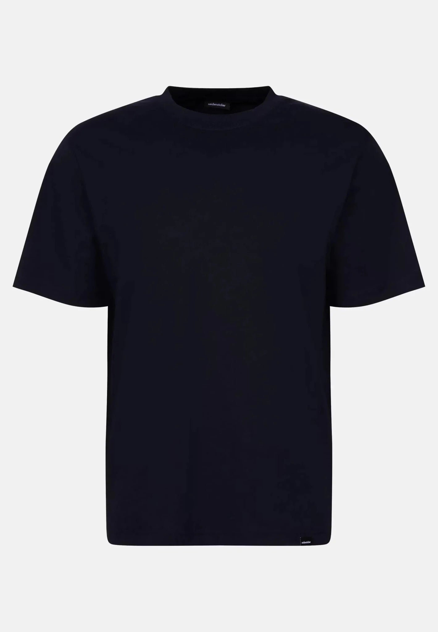 Seidensticker Single Jersey T-Shirt Dark Blue - 01.140100-19-S - seidensticker.co.uk