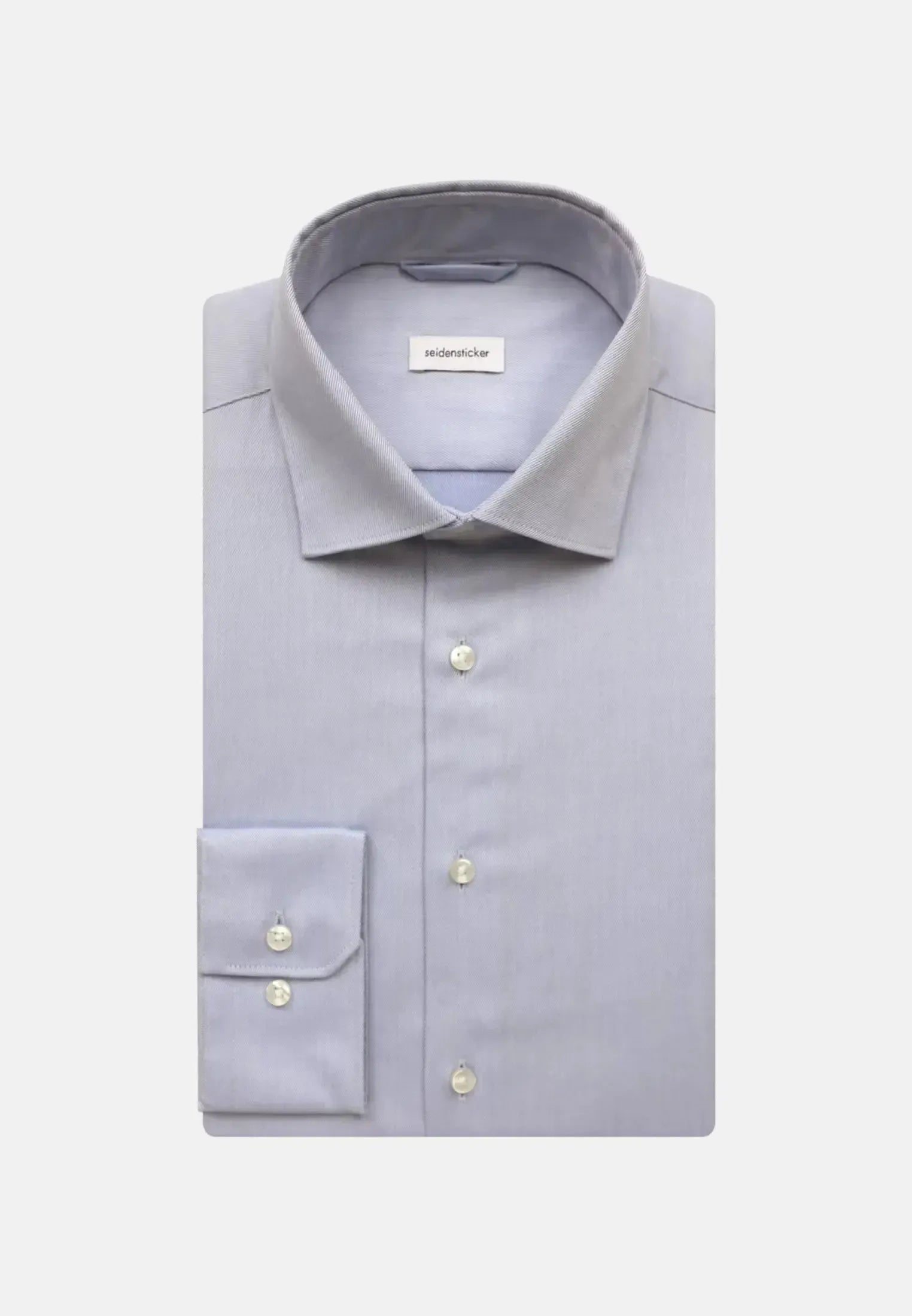 Slim Fit No Iron New Kent Business Shirt Light Blue-seidensticker uk
