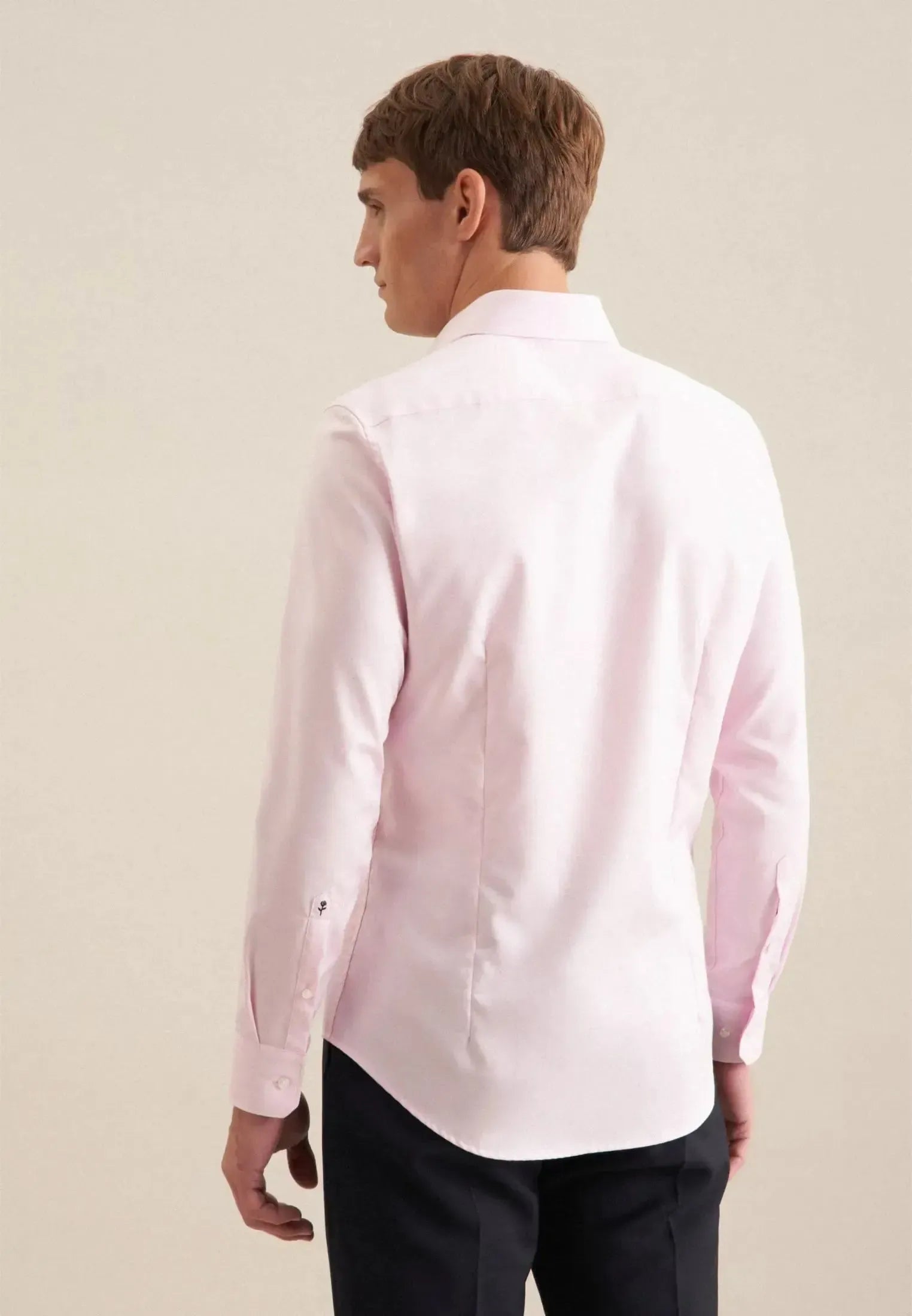 Slim Fit No Iron New Kent Business Shirt Pink-seidensticker uk