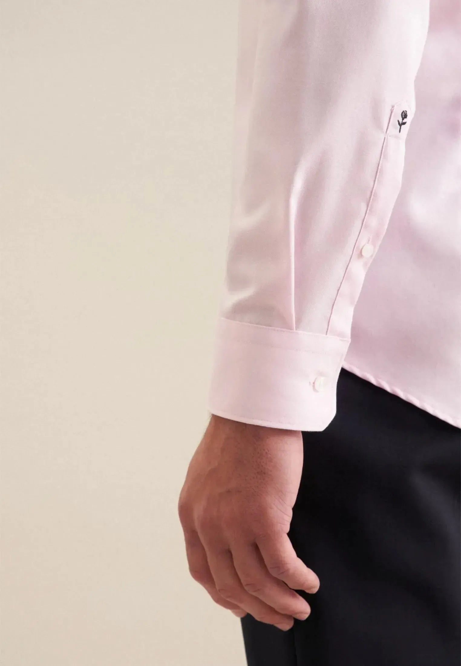 Slim Fit No Iron New Kent Business Shirt Pink-seidensticker uk