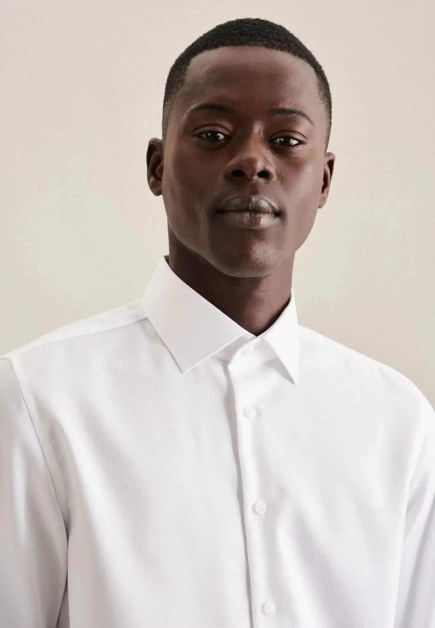 Seidensticker Slim Fit No Iron New Kent Business Shirt White - 01.643510-01-37 - seidensticker.co.uk