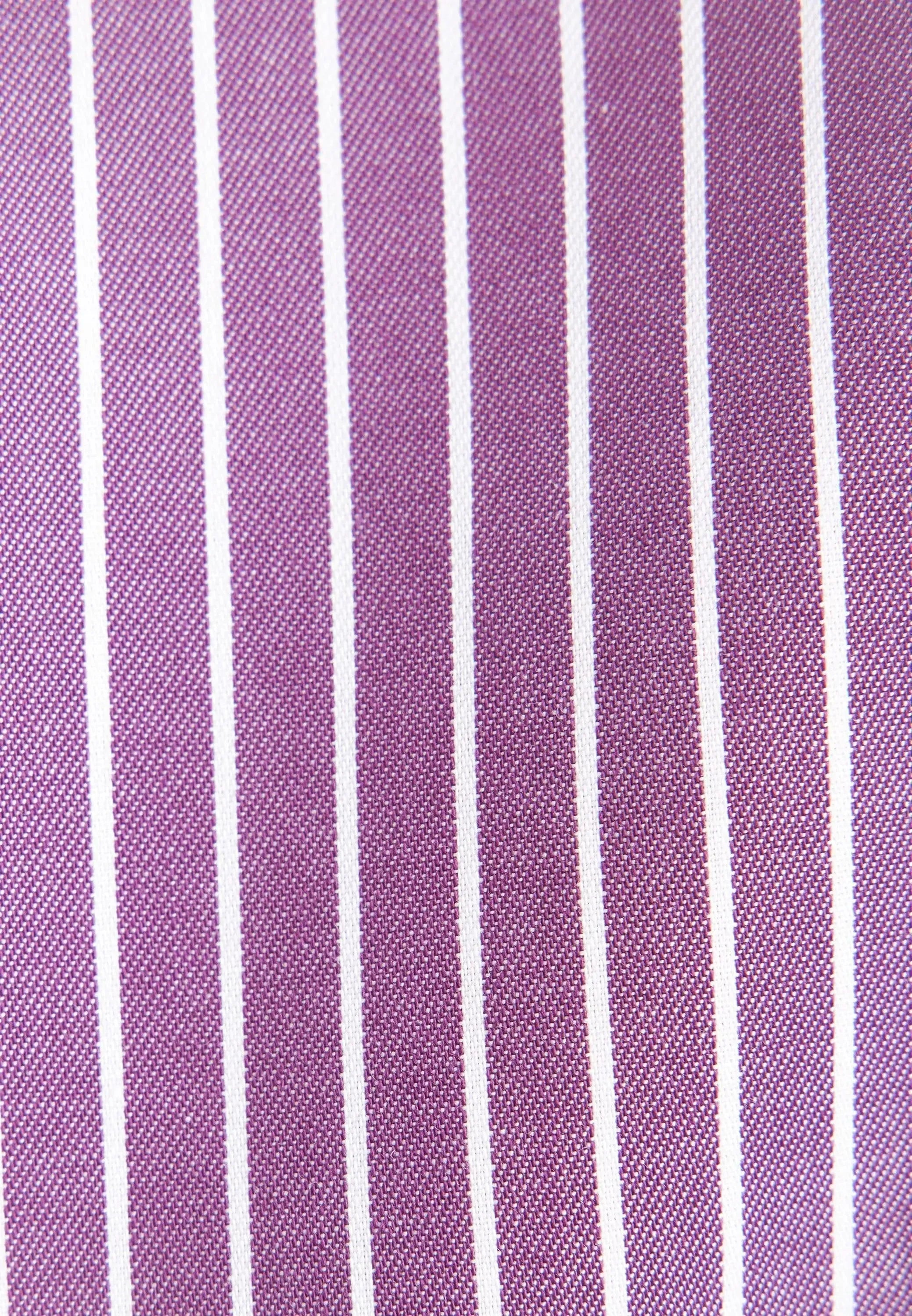Slim Fit No Iron New Kent Striped Business Shirt Lilac-seidensticker uk