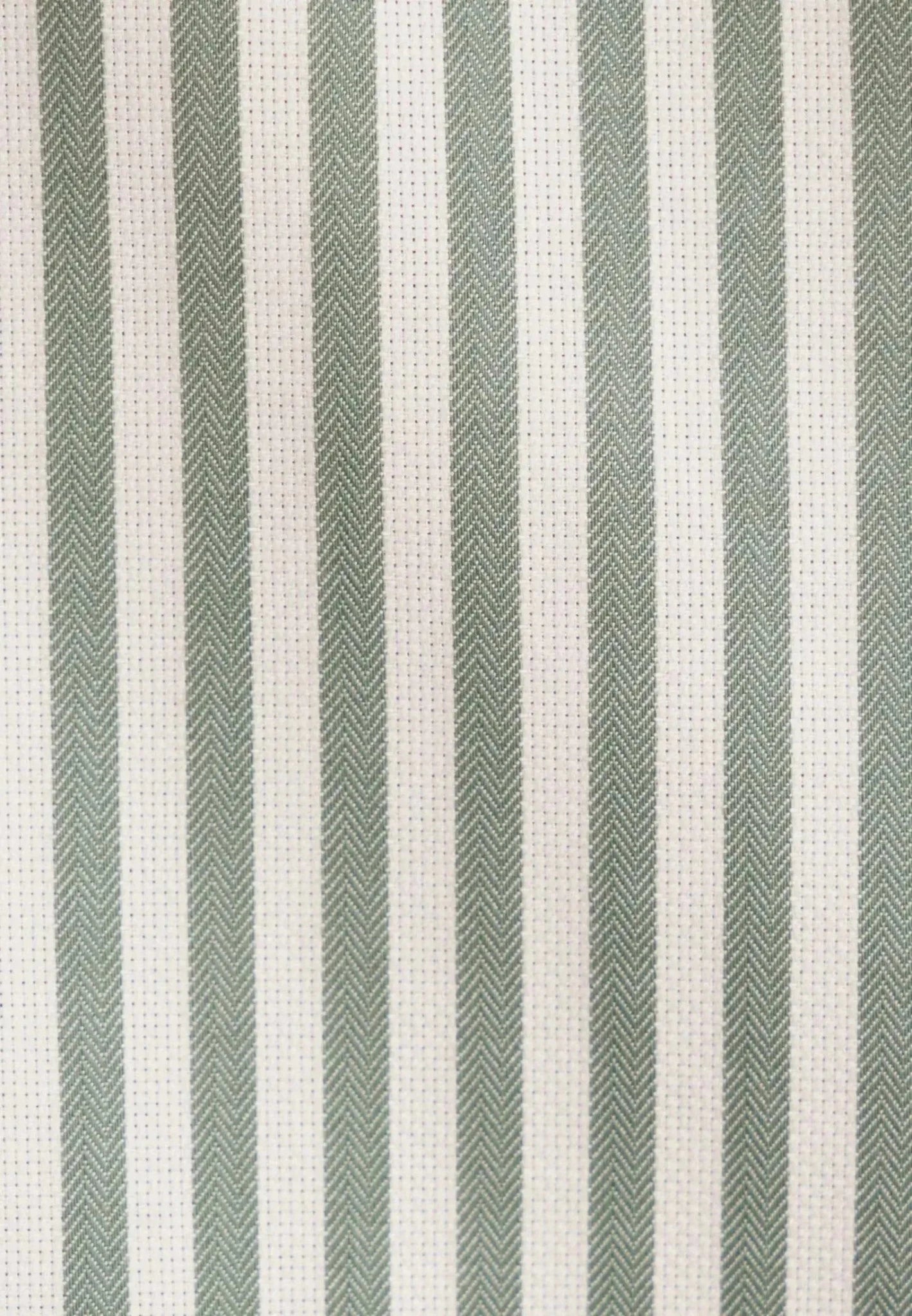 Seidensticker Slim Fit No Iron New Kent Striped Business Shirt Mid Green - 01.643550-72-38 - seidensticker.co.uk