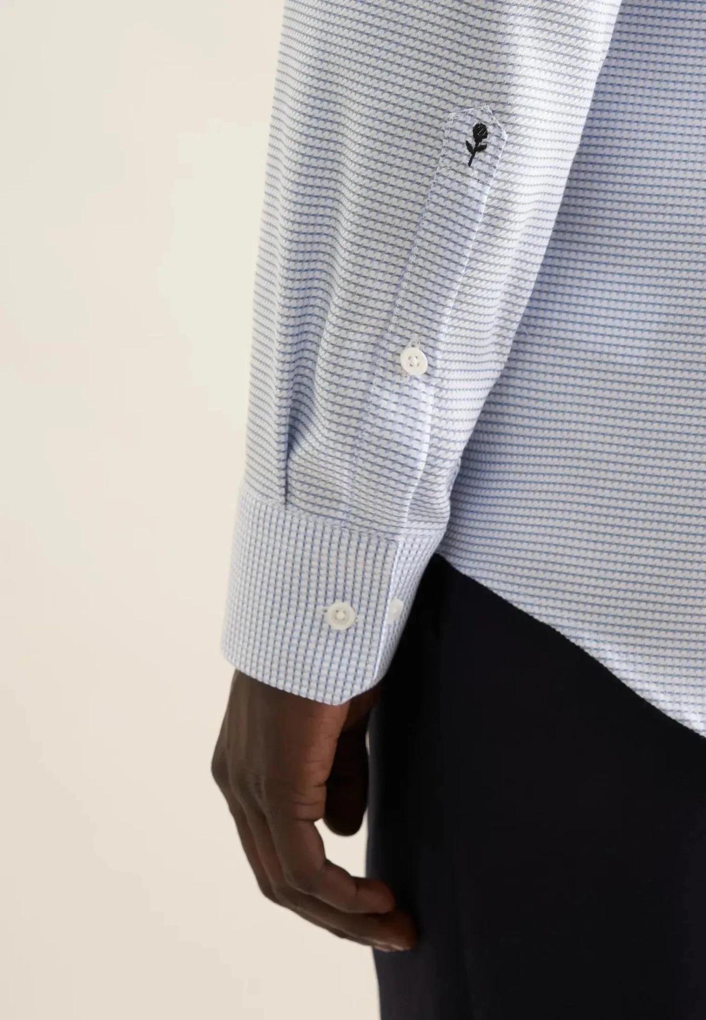 Seidensticker Slim Fit No Iron New Kent Structured Business Shirt Light Green 01.646220-72-37