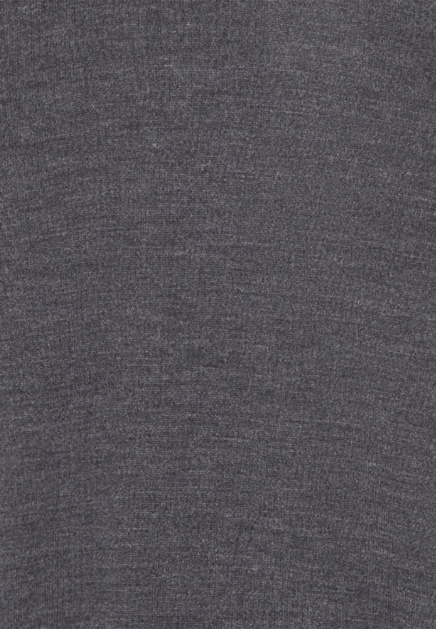 Seidensticker Merino Wool Roll Neck Knit Grey - 01.251580-34-S - seidensticker.co.uk