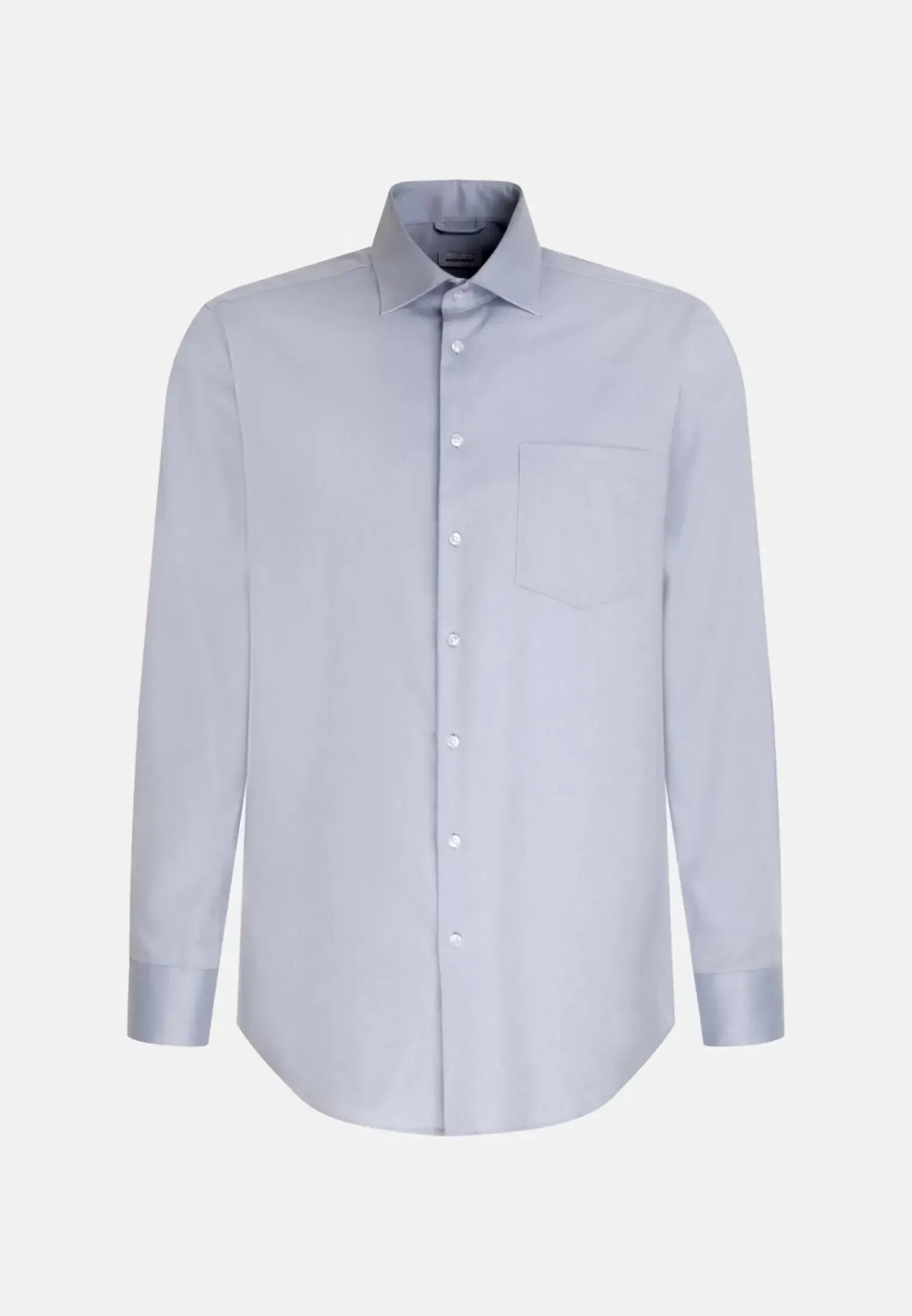 Regular Fit No Iron New Kent Business Shirt Light Blue-seidensticker uk