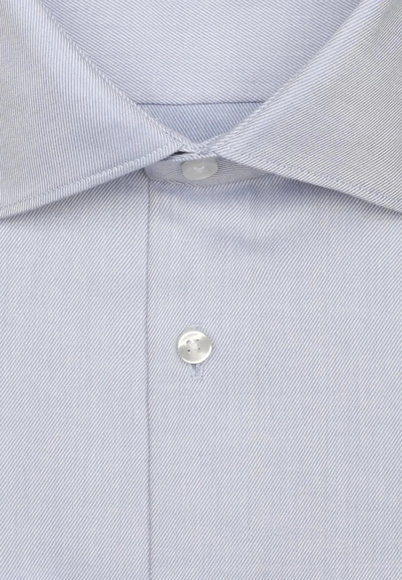 Regular Fit No Iron New Kent Business Shirt Light Blue-seidensticker uk