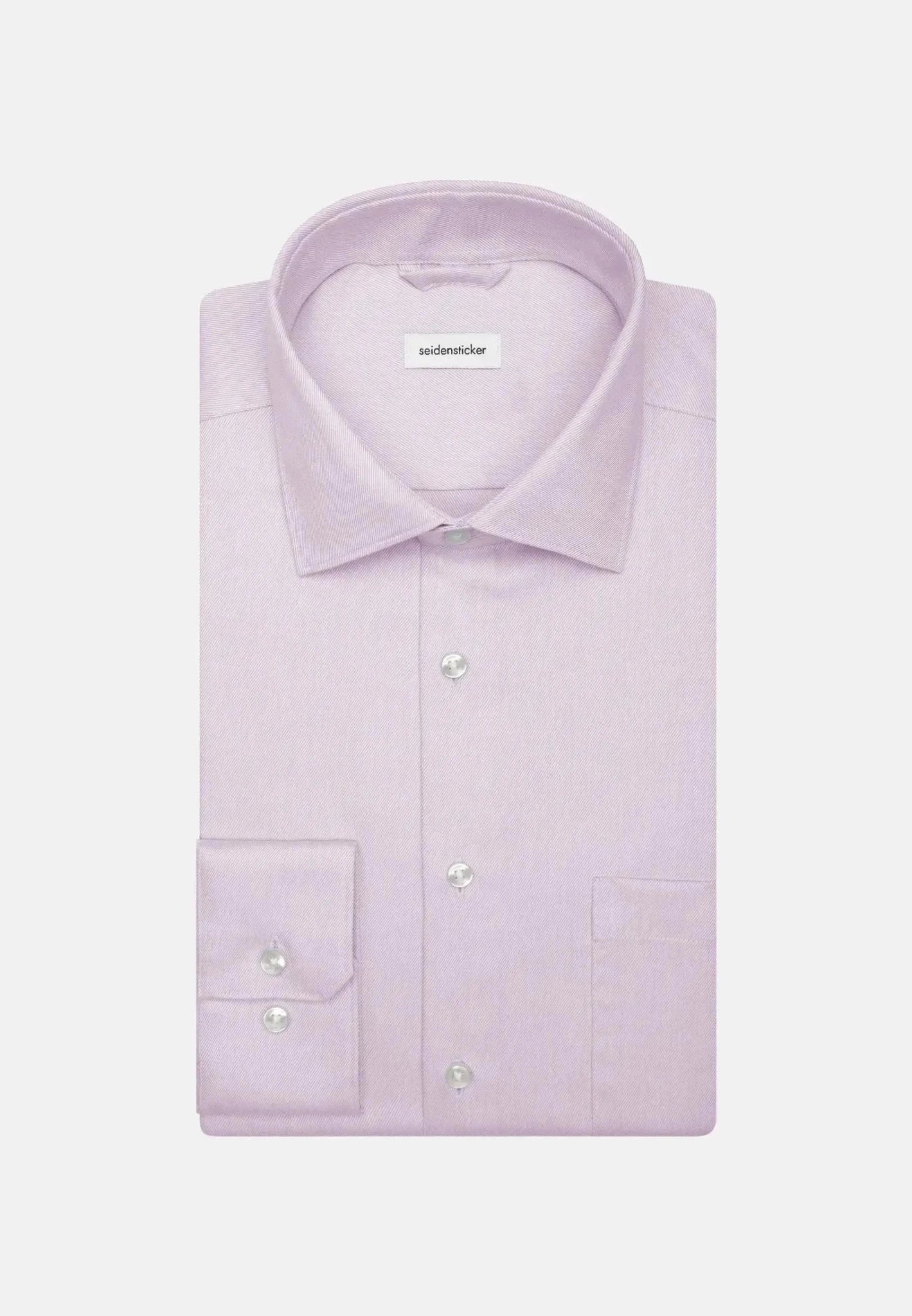 Seidensticker Regular Fit No Iron New Kent Business Shirt Light Purple - 01.143510-82-38 - seidensticker.co.uk