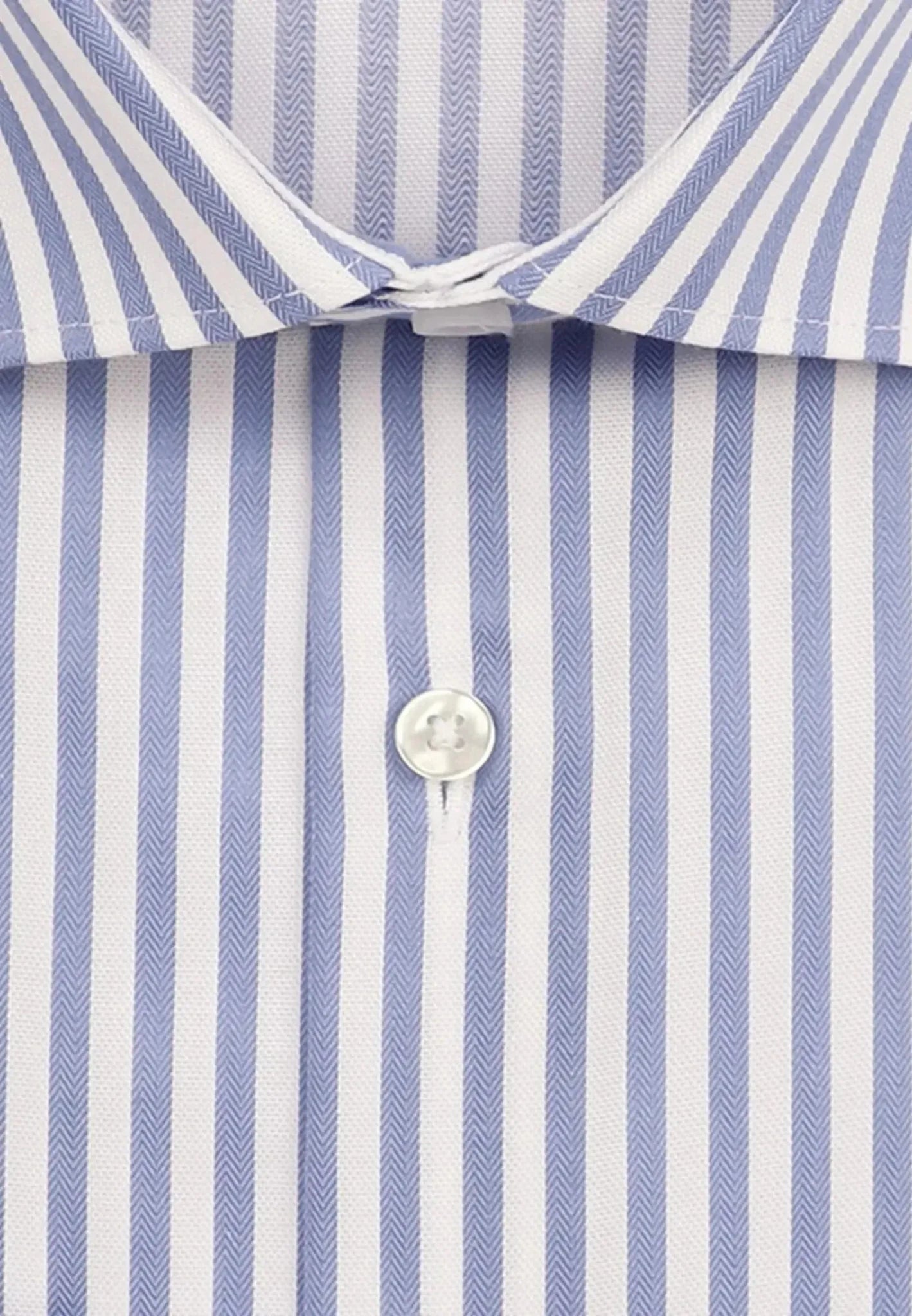 Seidensticker Regular Fit No Iron New Kent Striped Business Shirt Light Blue - 01.143550-13-38 - seidensticker.co.uk