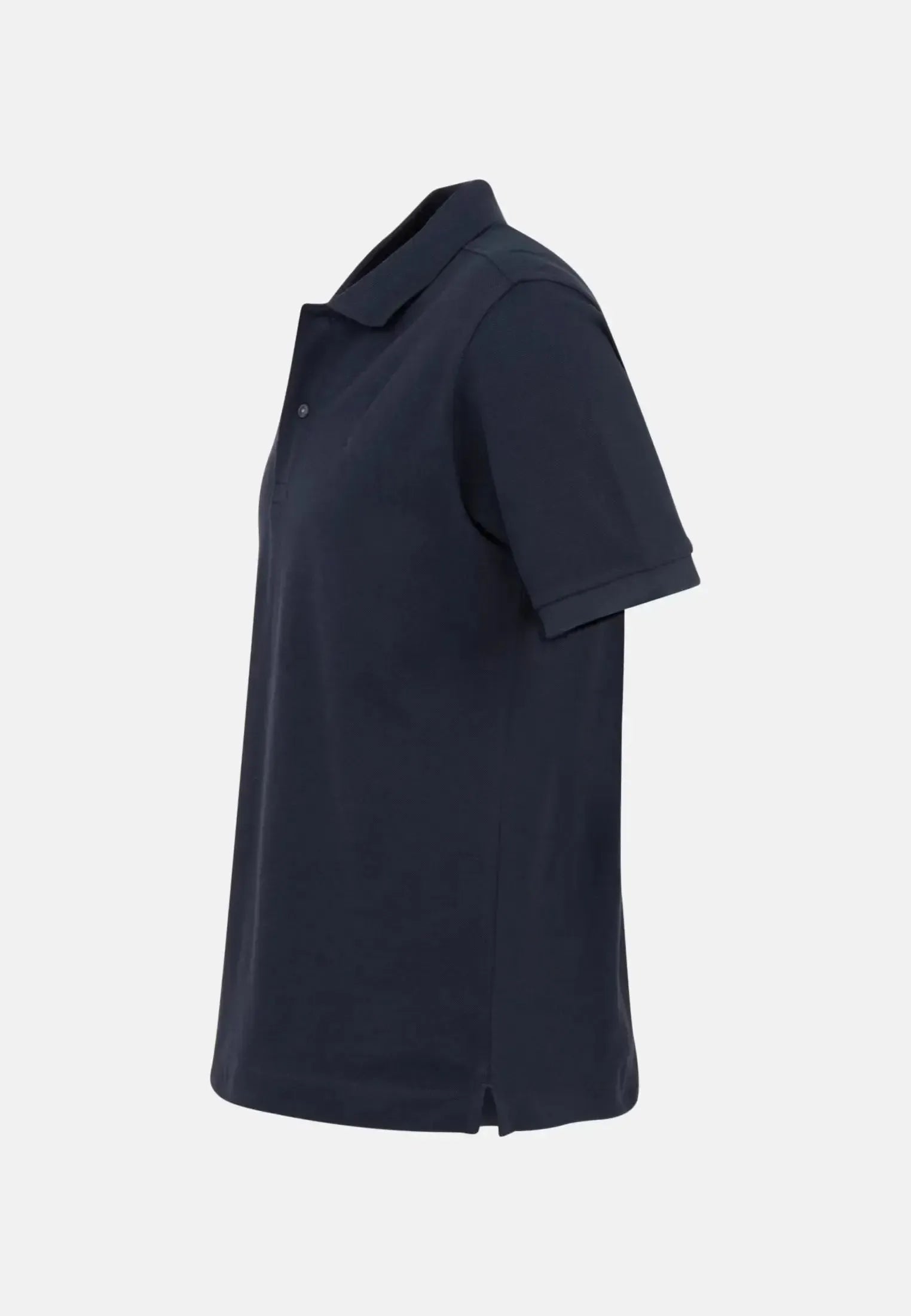 Regular Fit Pique Polo Shirt Dark Blue-seidensticker uk