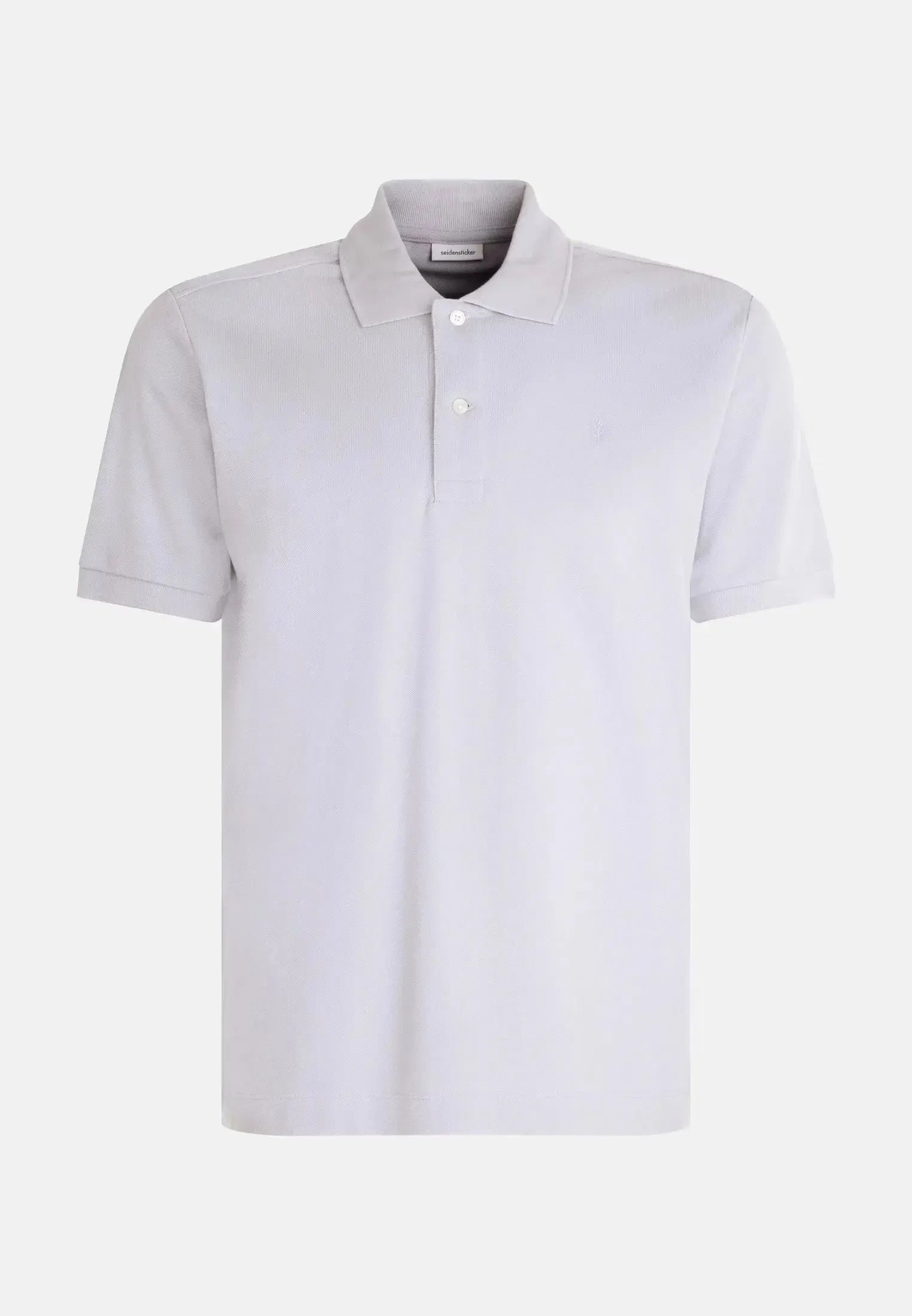Regular Fit Pique Polo Shirt Light Blue-seidensticker uk