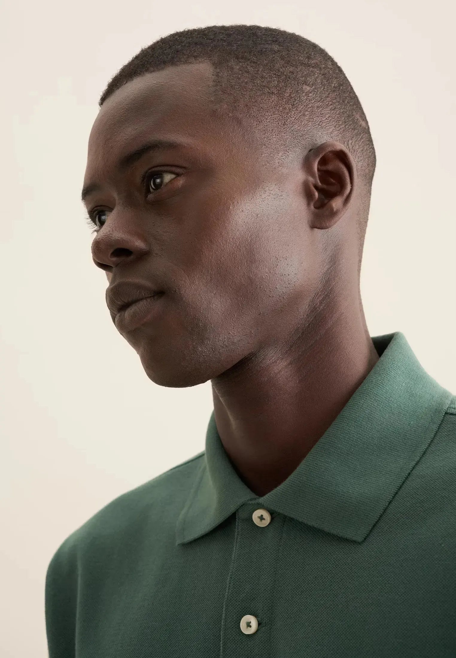 Regular Fit Pique Polo Shirt Mid Green-seidensticker uk