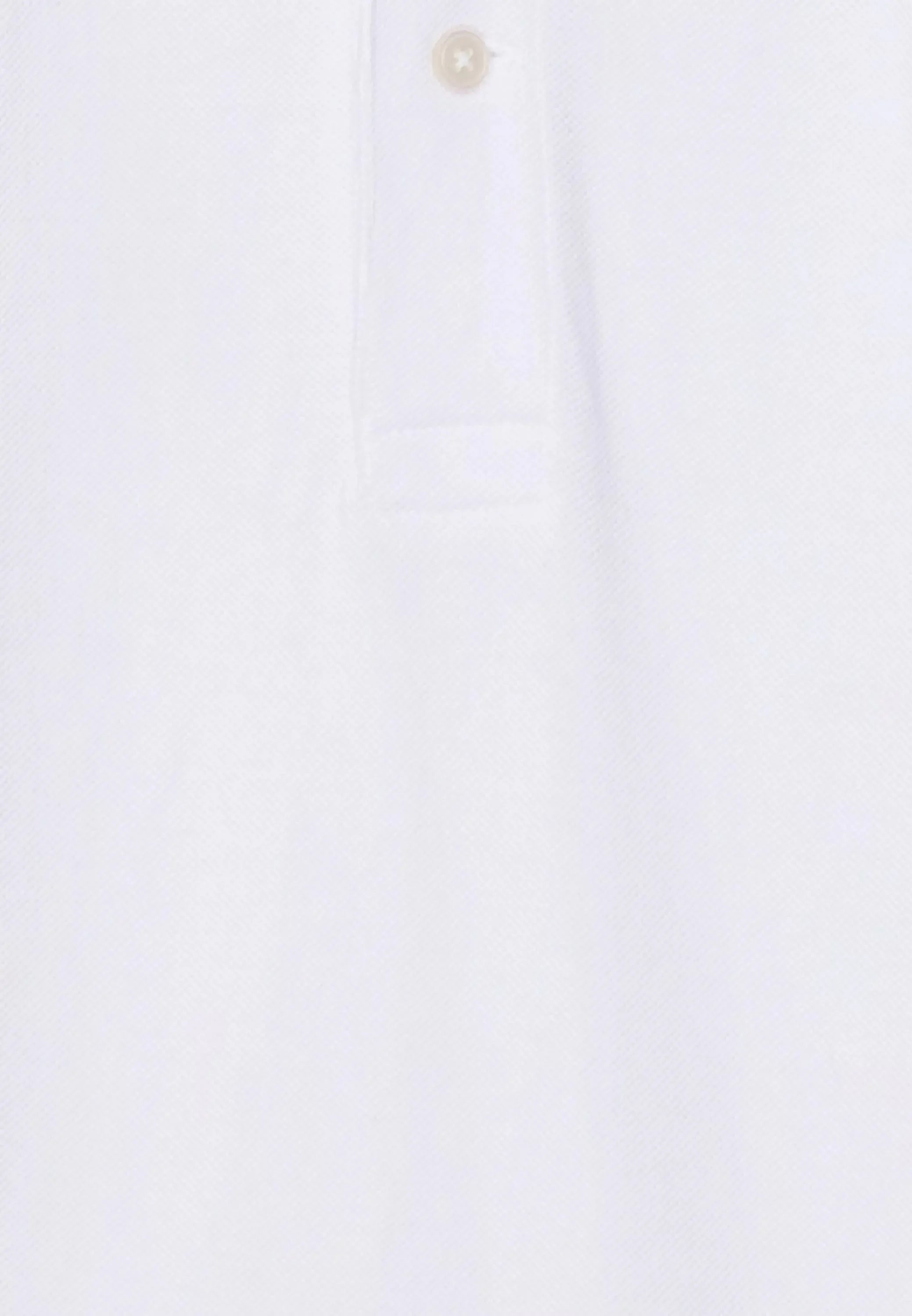 Regular Fit Pique Polo Shirt White-seidensticker uk