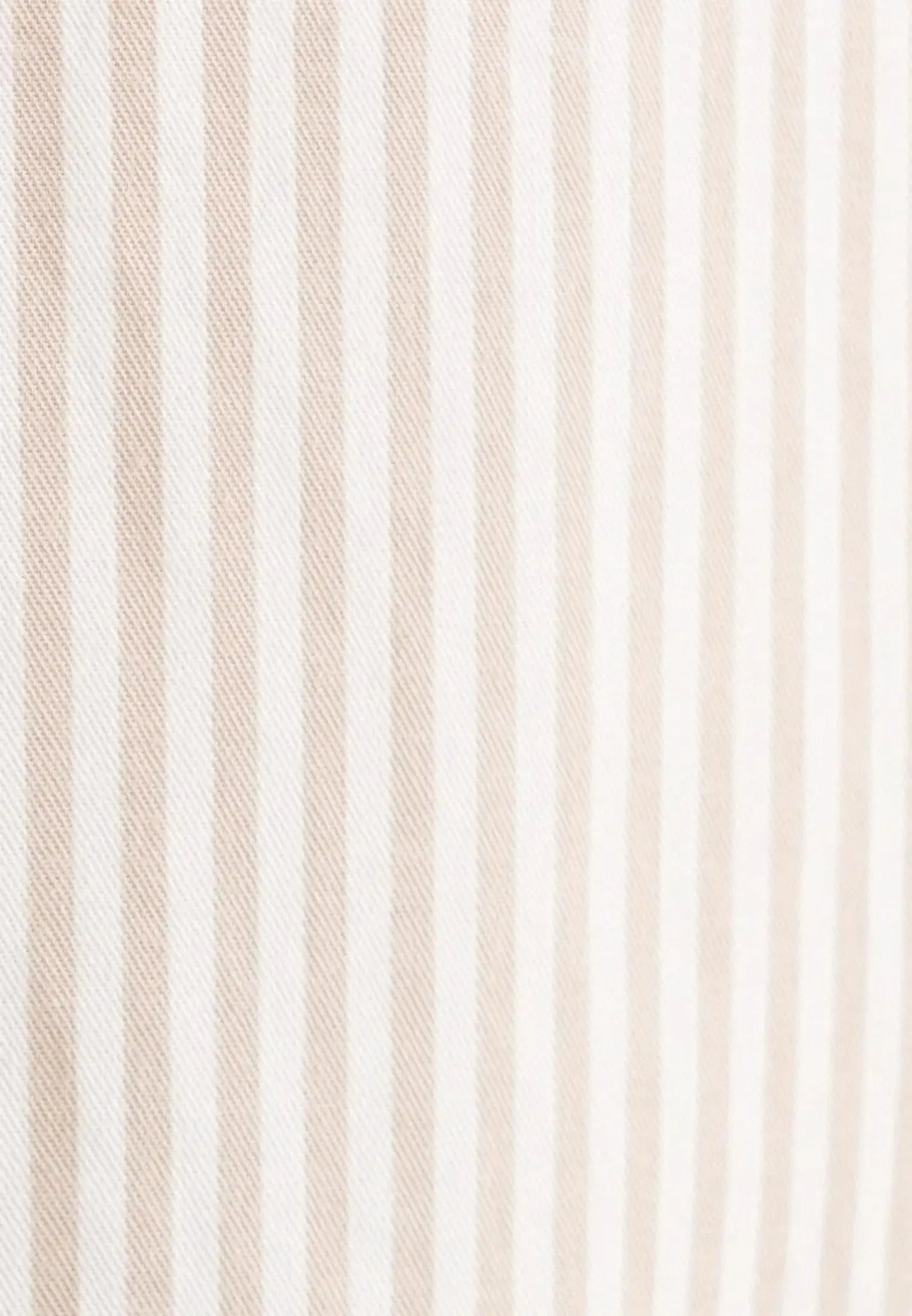 Regular Fit Spread Kent Striped Casual Shirt Beige-seidensticker uk