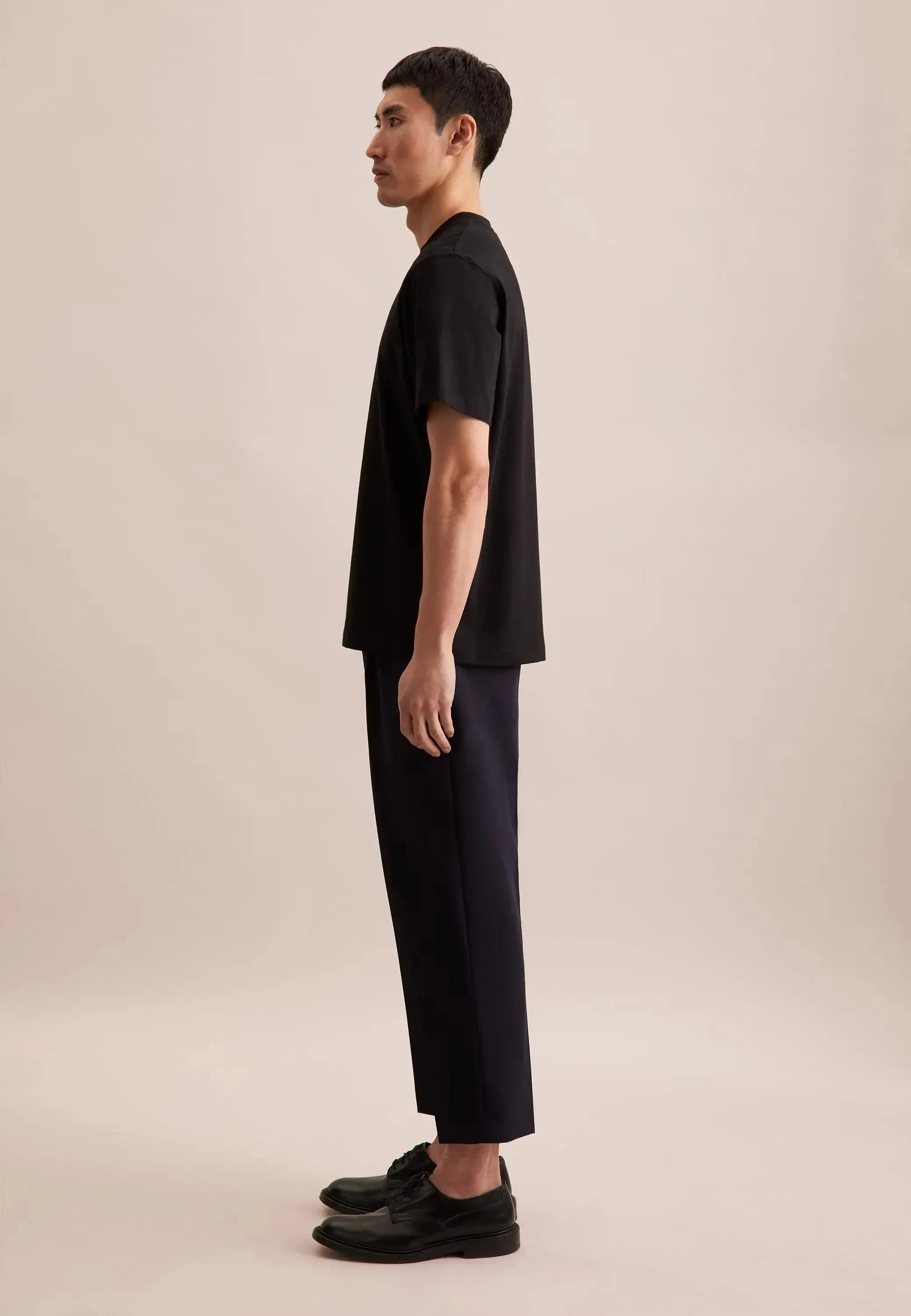 Single Jersey T-Shirt Black-seidensticker uk