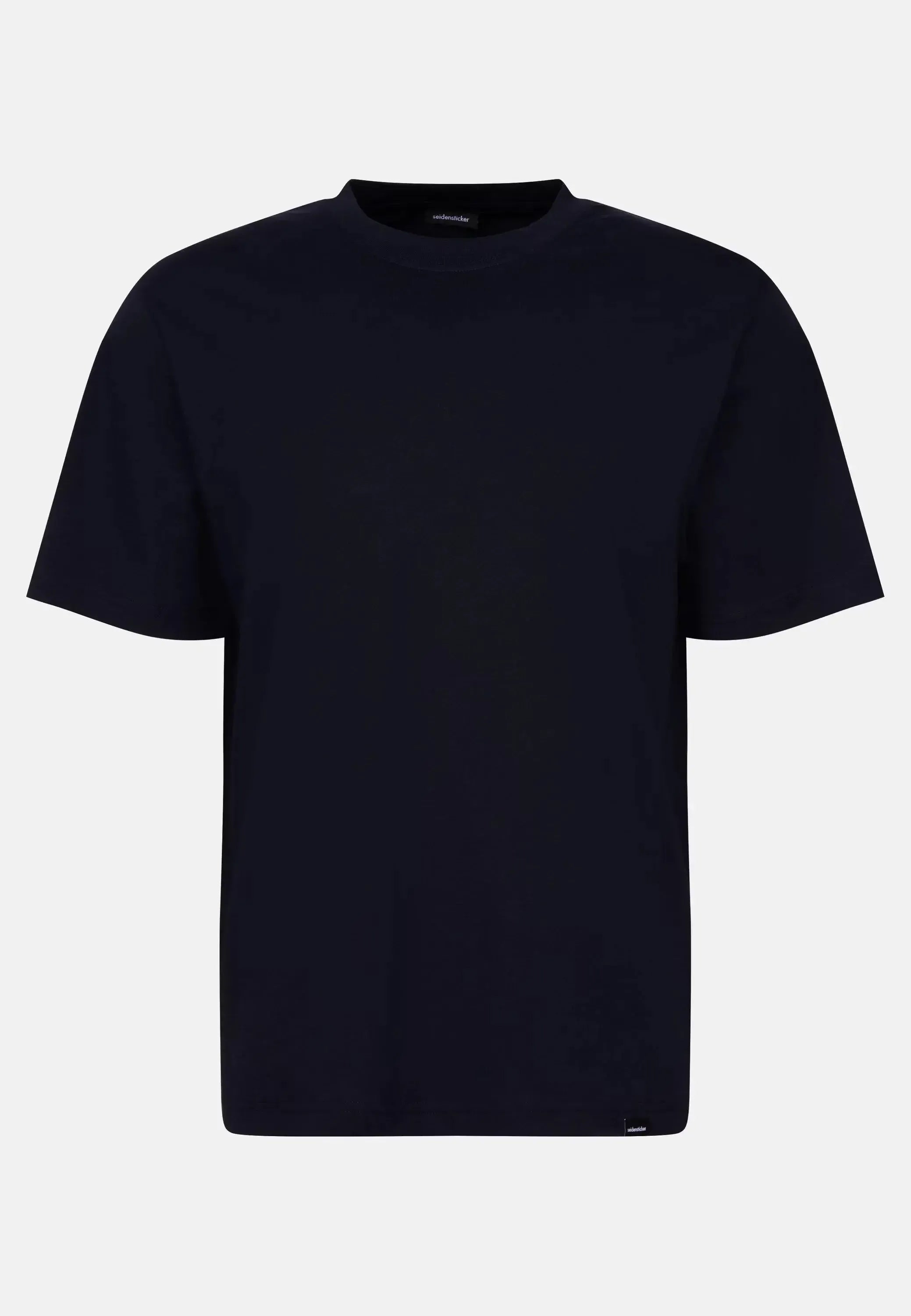 Single Jersey T-Shirt Dark Blue-seidensticker uk