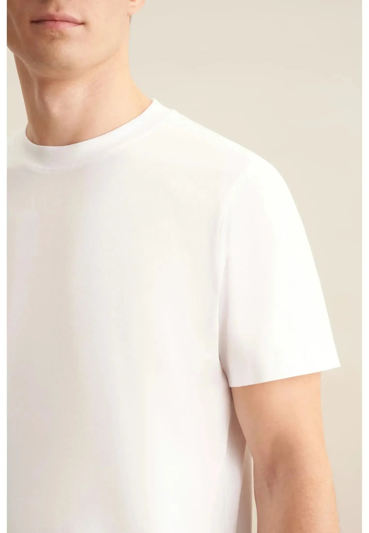 Single Jersey T-Shirt White-seidensticker uk