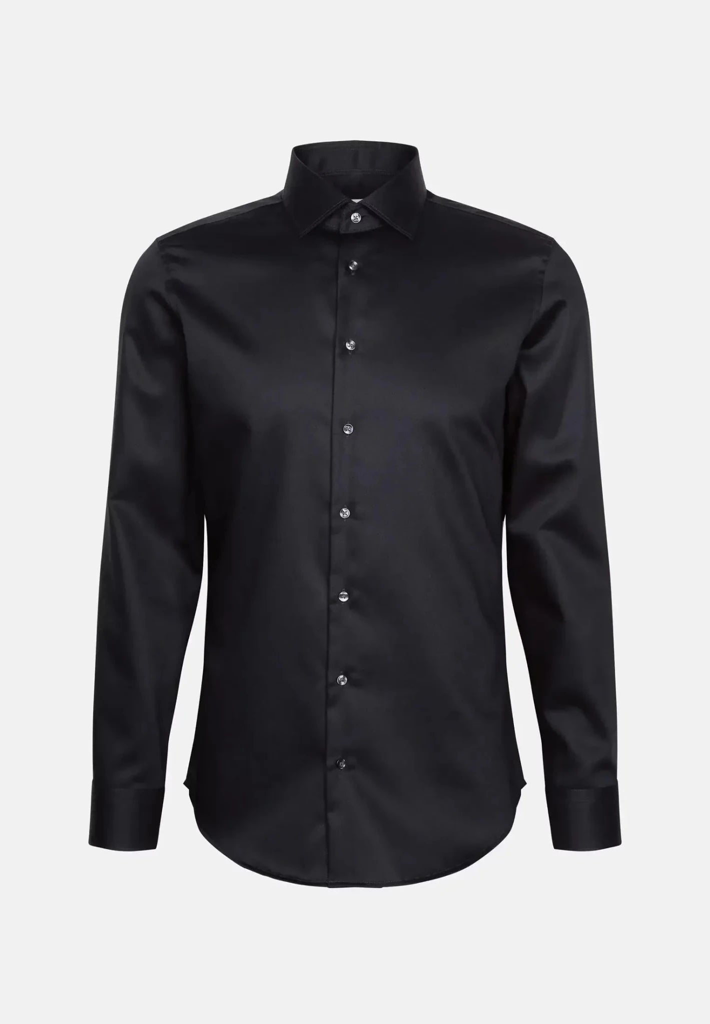 Seidensticker Slim Fit No Iron New Kent Business Shirt Black - 01.643510-39-37 - seidensticker.co.uk