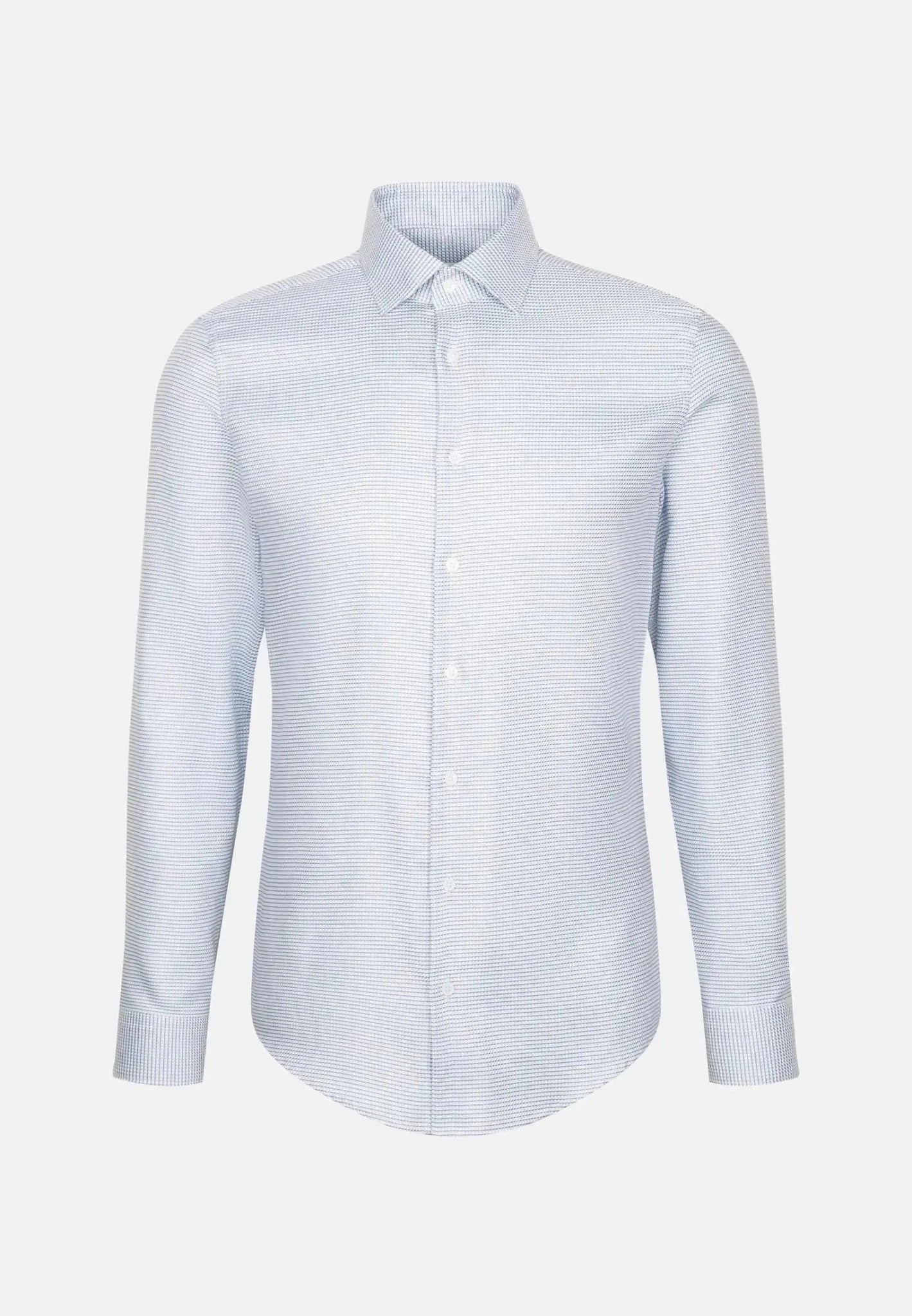 Seidensticker Slim Fit No Iron New Kent Structured Business Shirt Light Green 01.646220-72-37